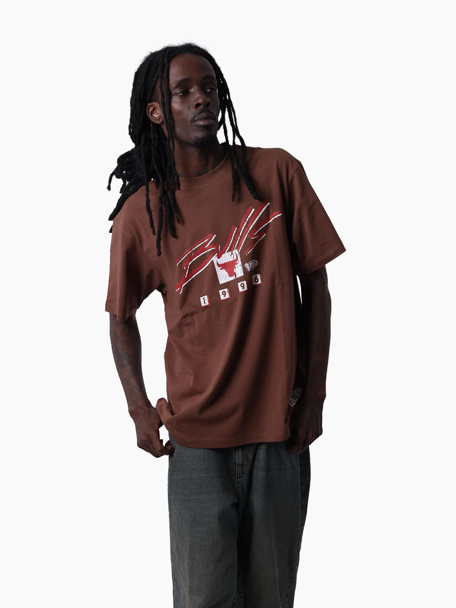 Chicago Bulls 1998 Script Tee - Image 3
