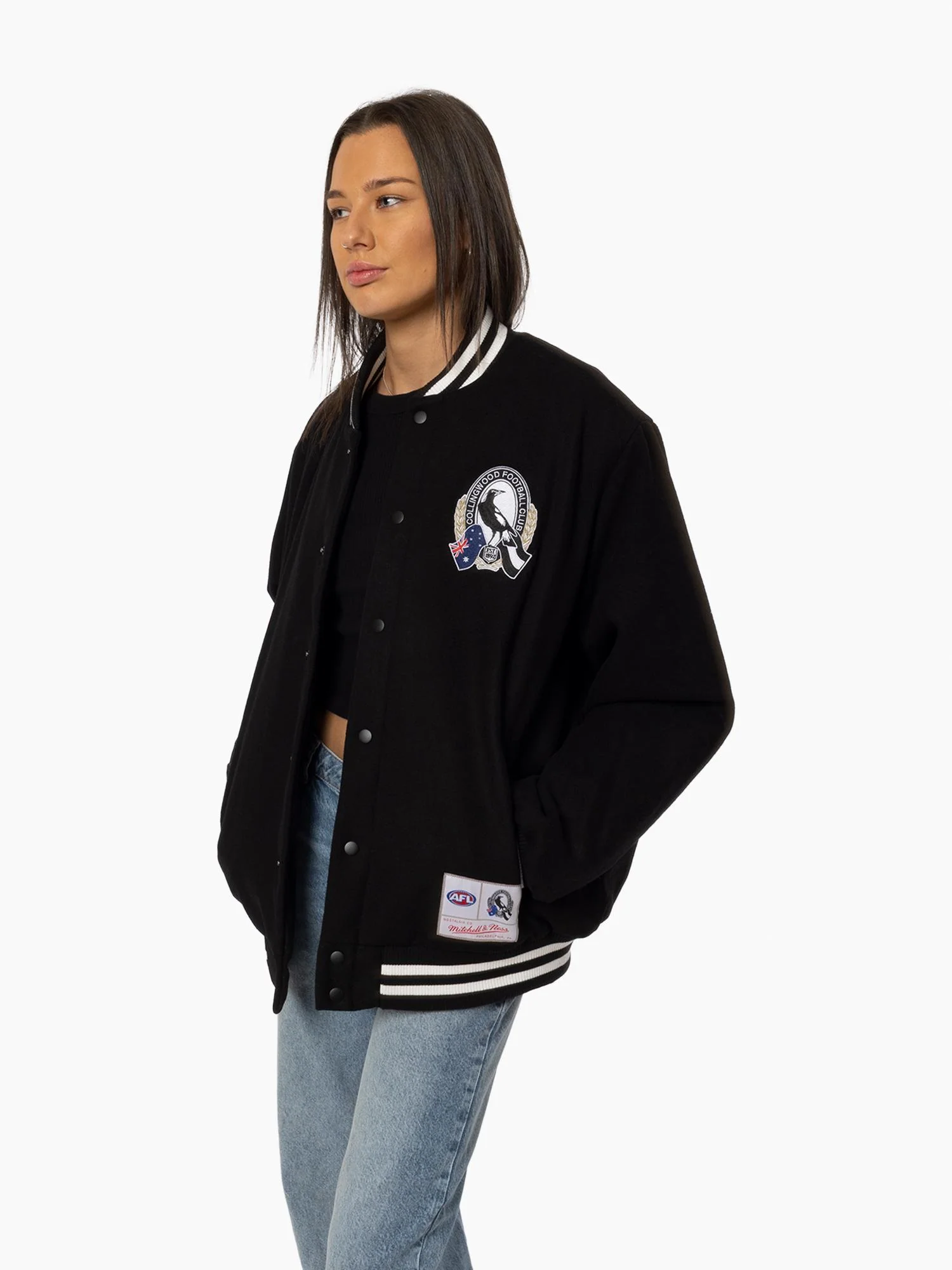 Collingwood Magpies 2010 Premiership Bomber Jacket - Image 7