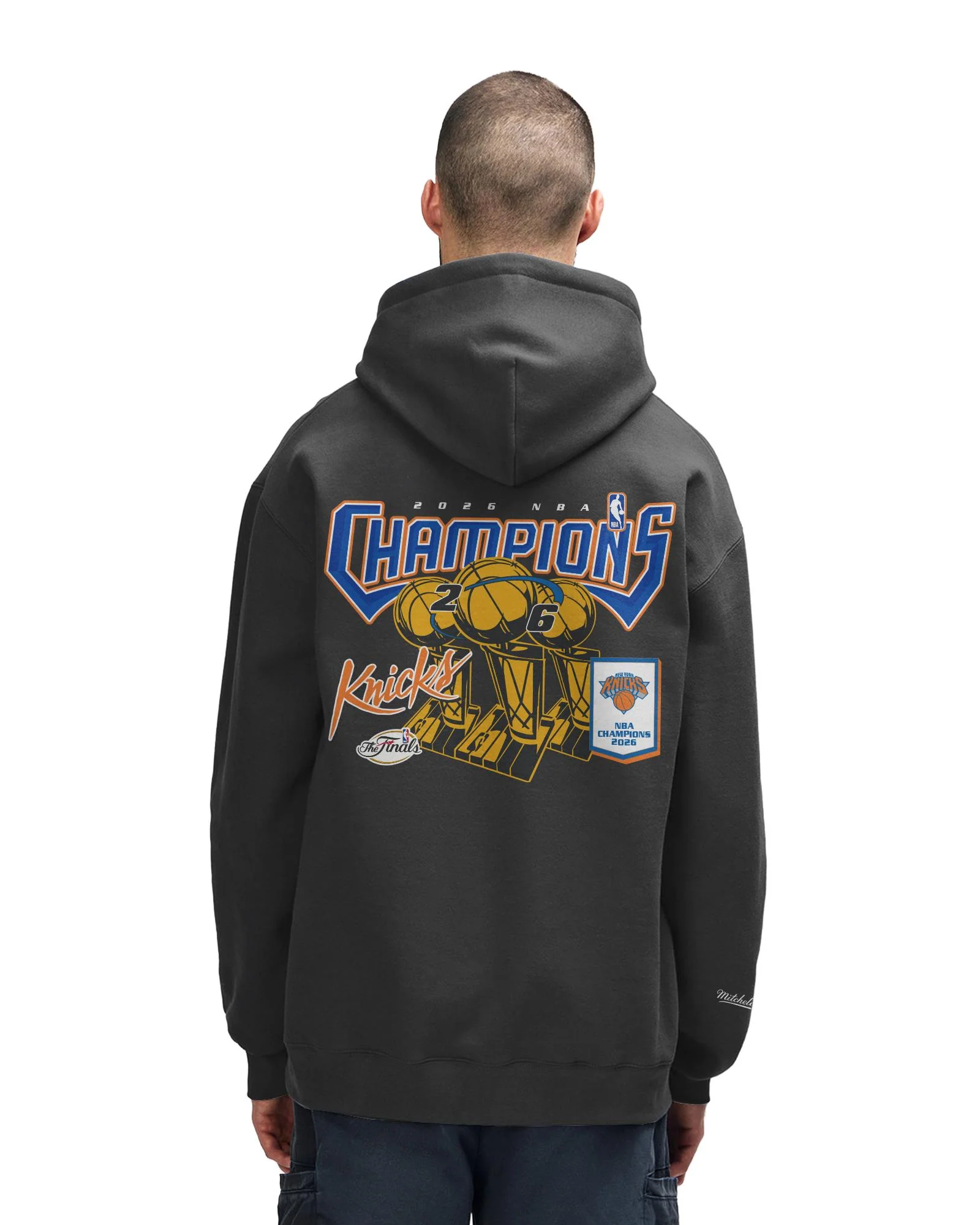 New York Knicks 2026 NBA Champions Hoodie - Image 2