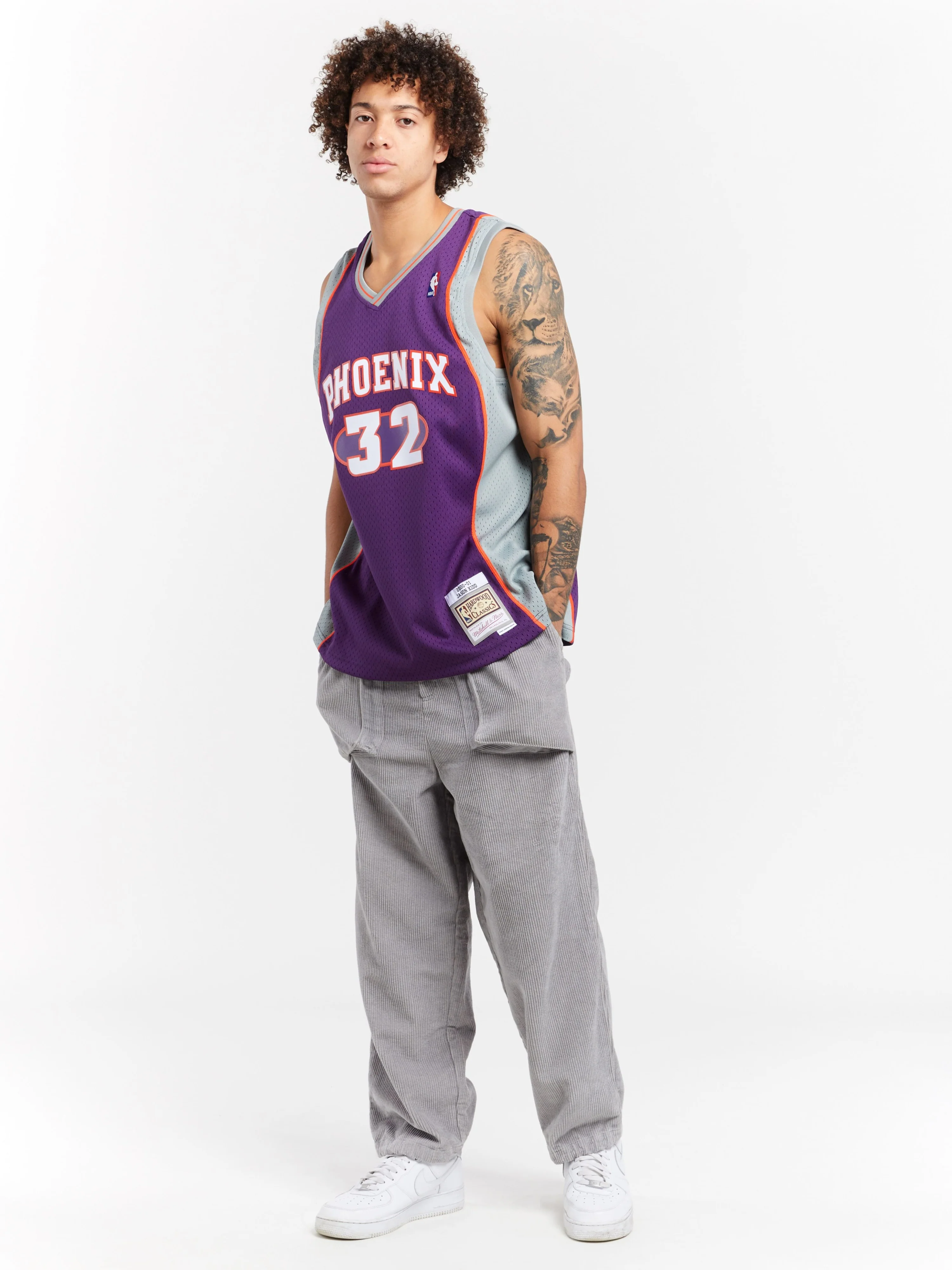 Jason Kidd 2000-01 Phoenix Suns Road Swingman Jersey - Image 3