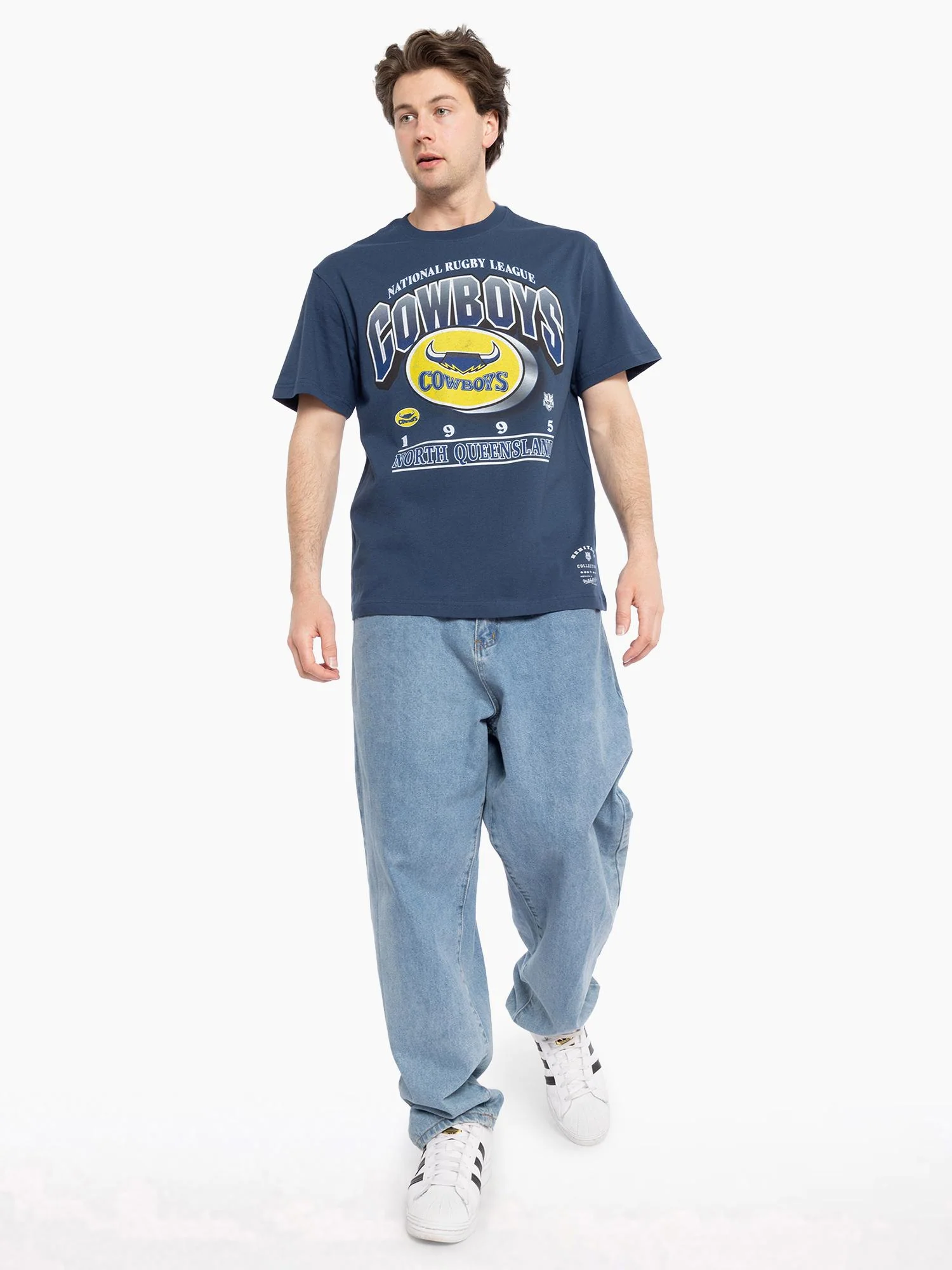North Queensland Cowboys Bevel Crest Tee - Image 3