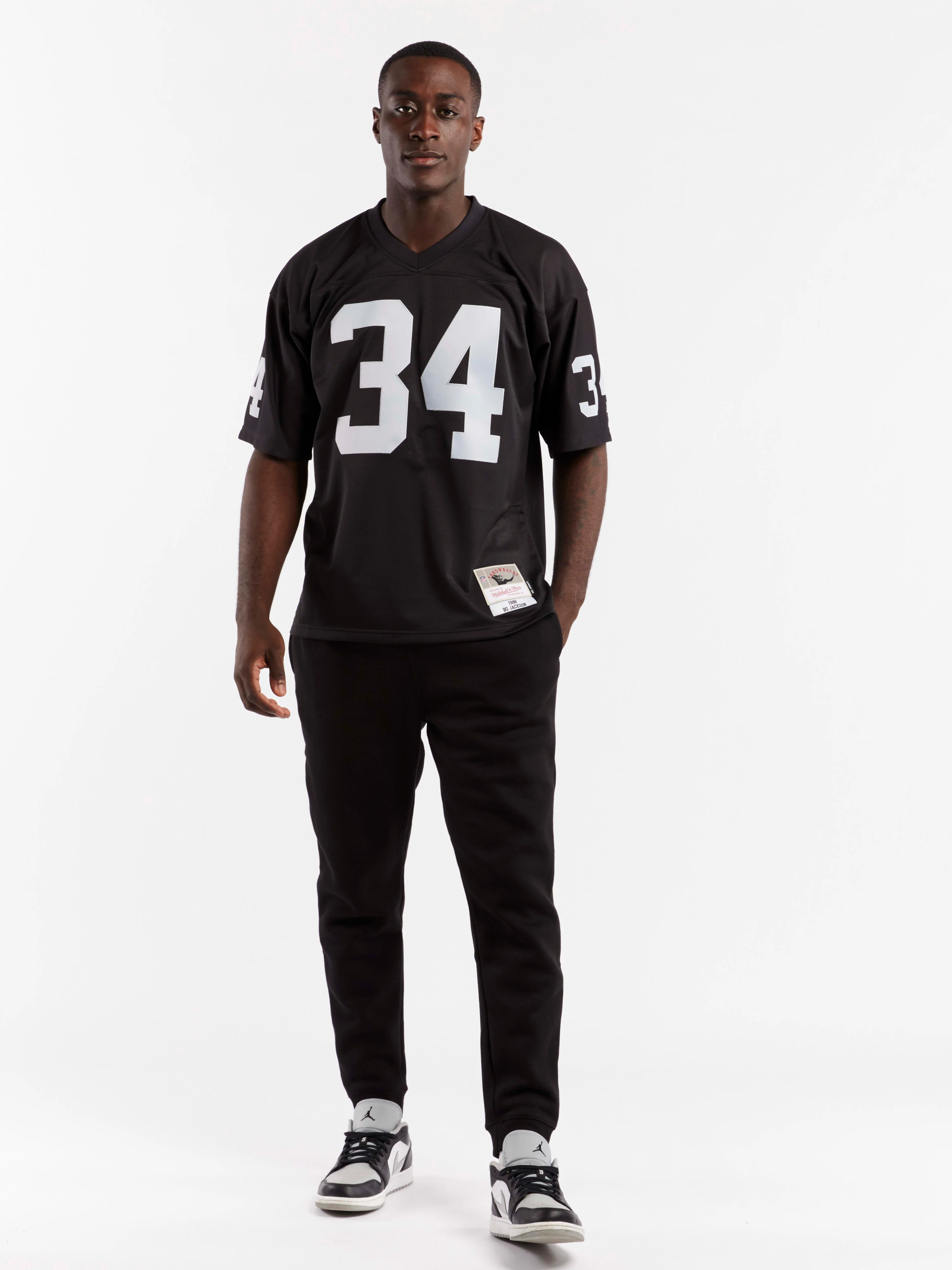 Bo Jackson 1988 Los Angeles Raiders Home Legacy Jersey - Image 3