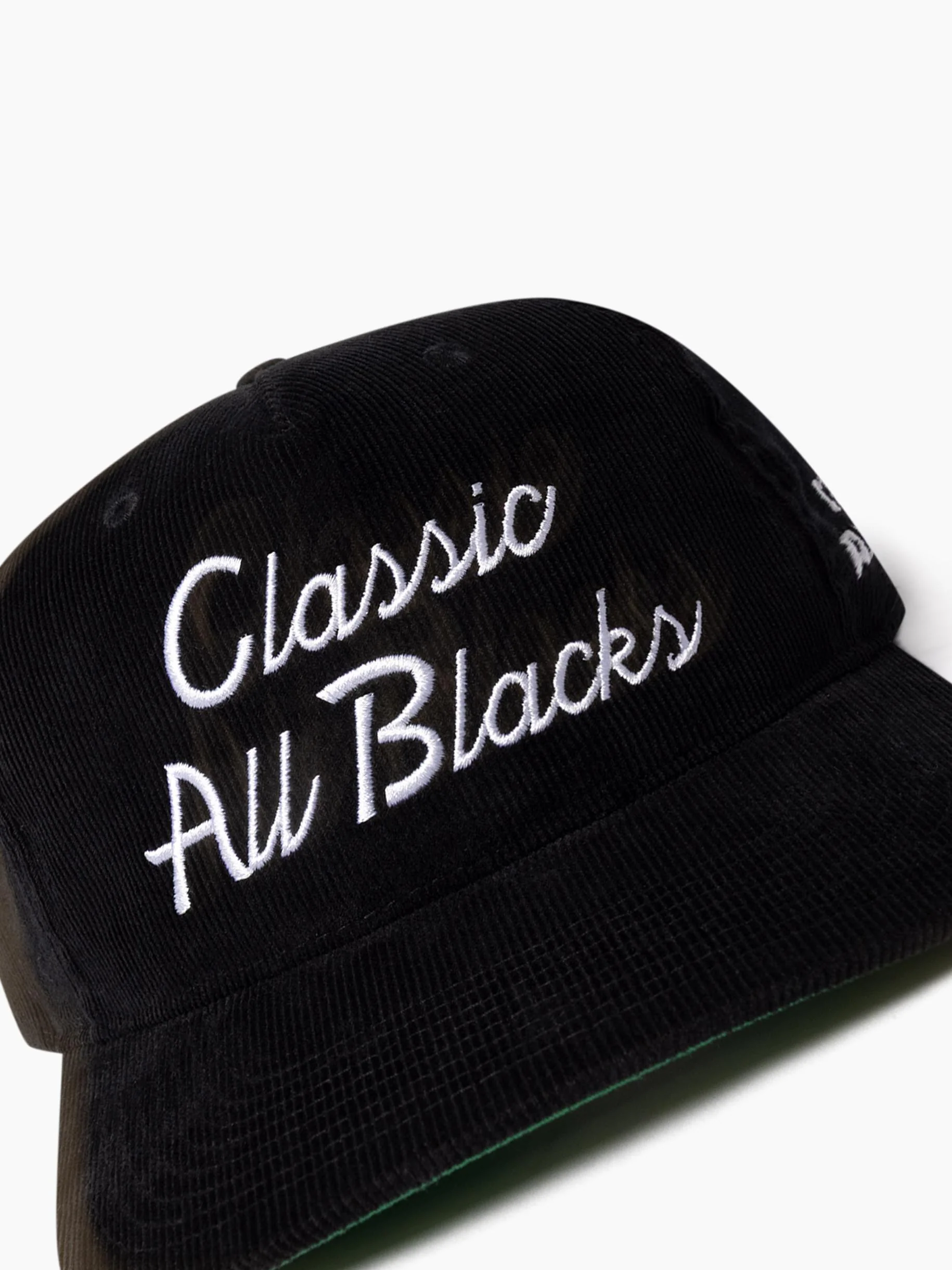 Classic All Blacks Cord Script Origin Snapback - Image 6