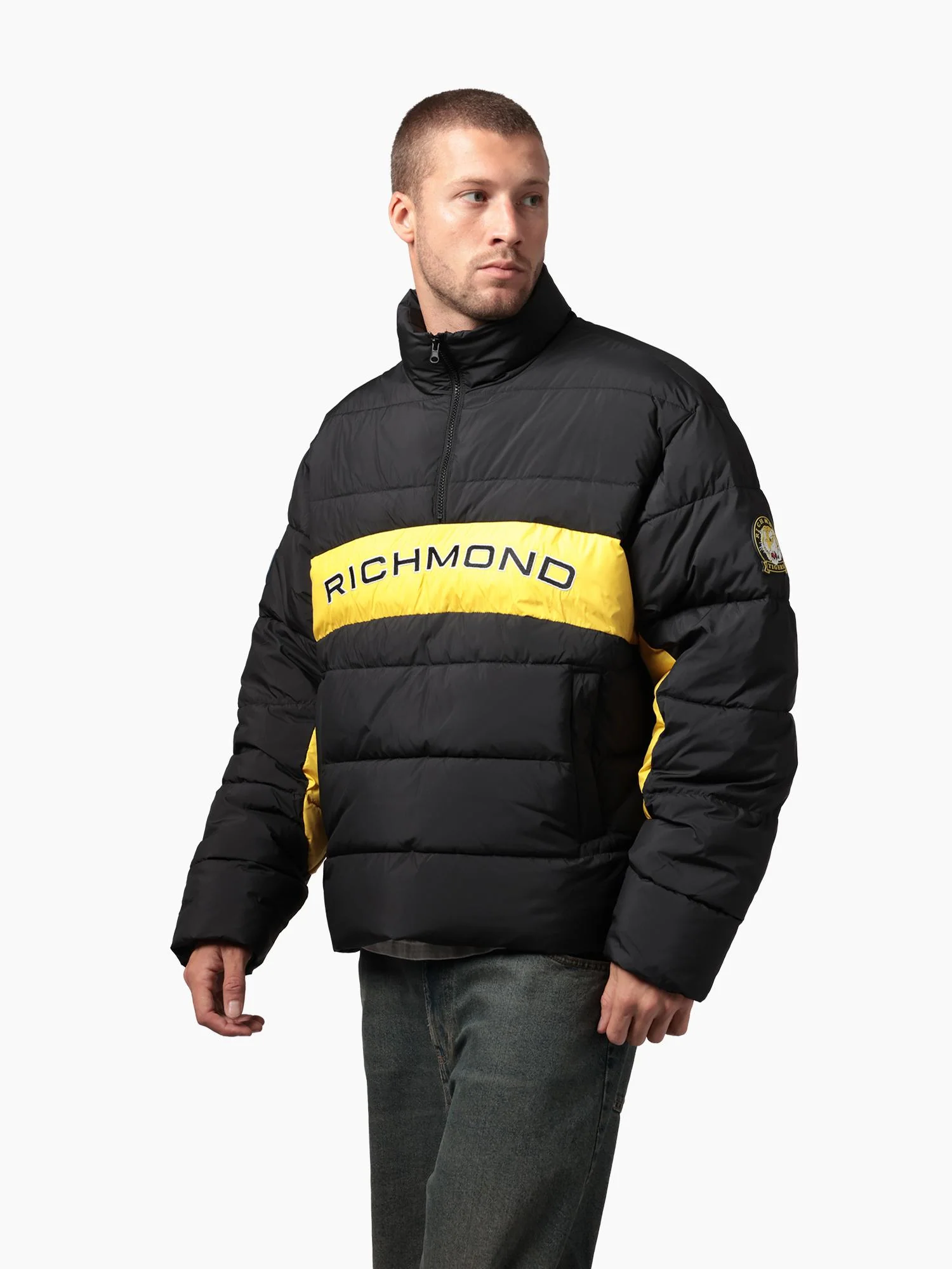 Richmond Tigers Centenary Panelled Puffer Jacket - Image 3