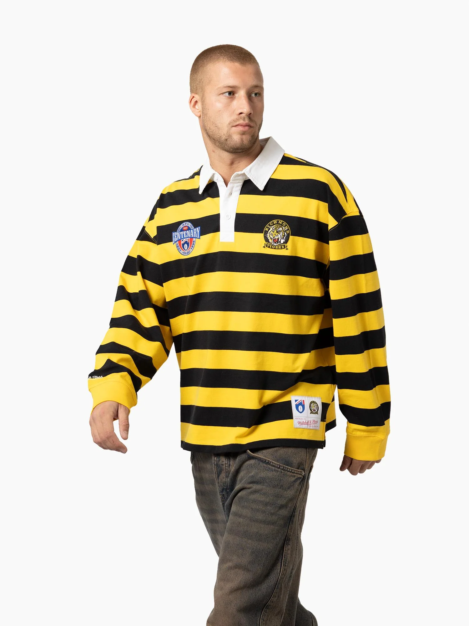 Richmond Tigers 1996 Centenary Rugby Polo - Image 4