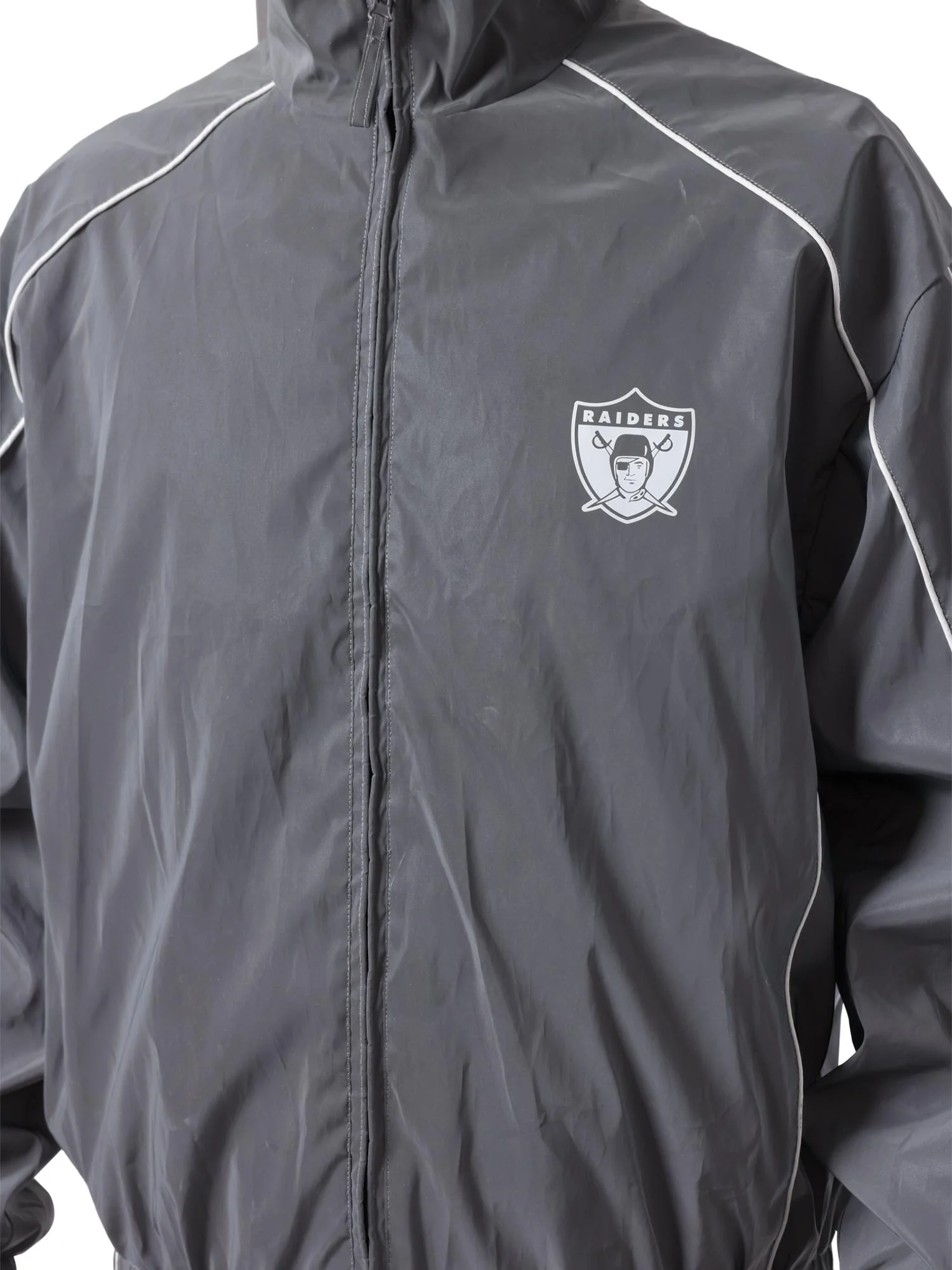 Oakland Raiders Flashback Reflective Jacket - Image 3
