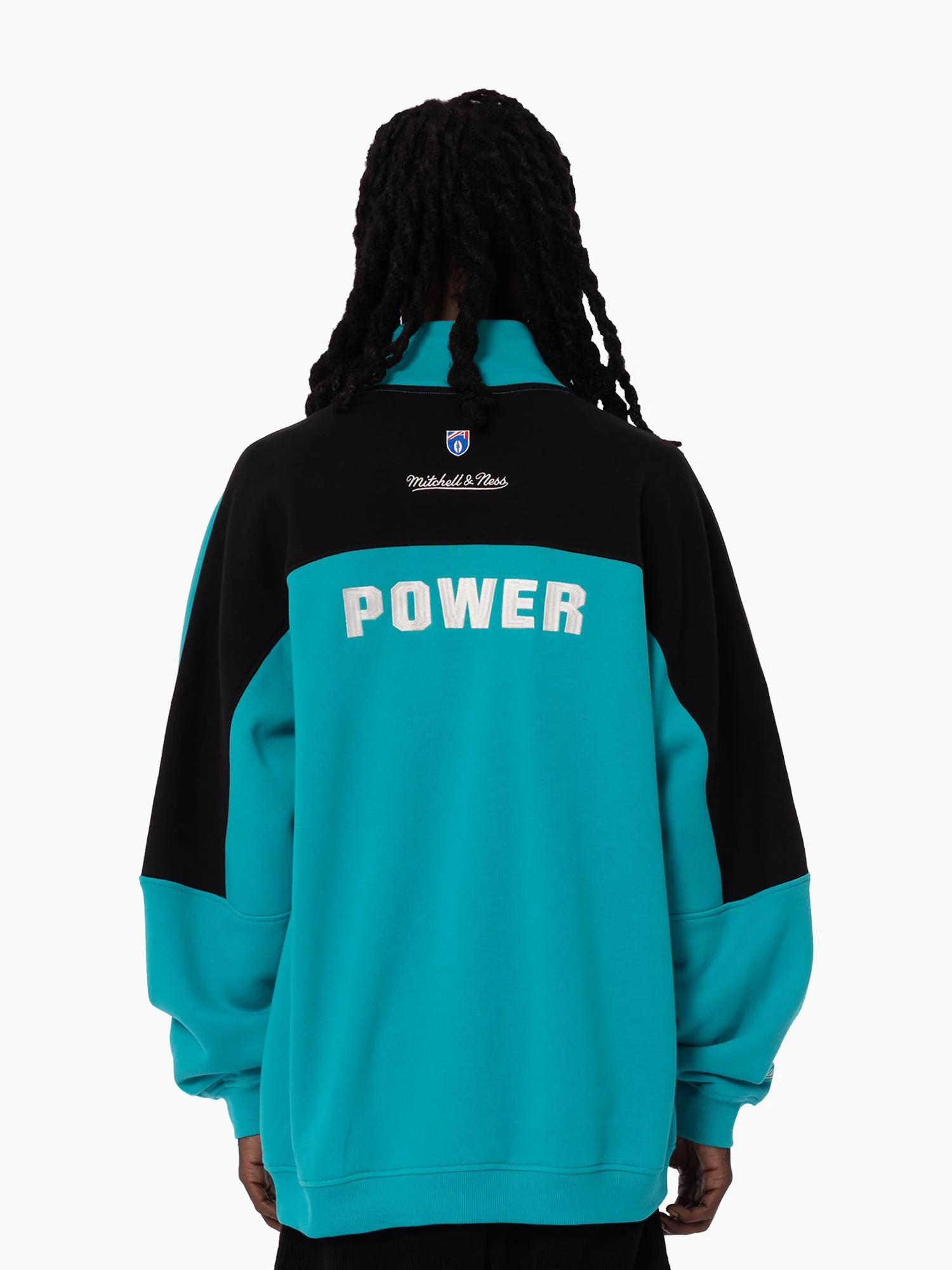 Port Adelaide Power Half Time Half Zip Crew - Image 2