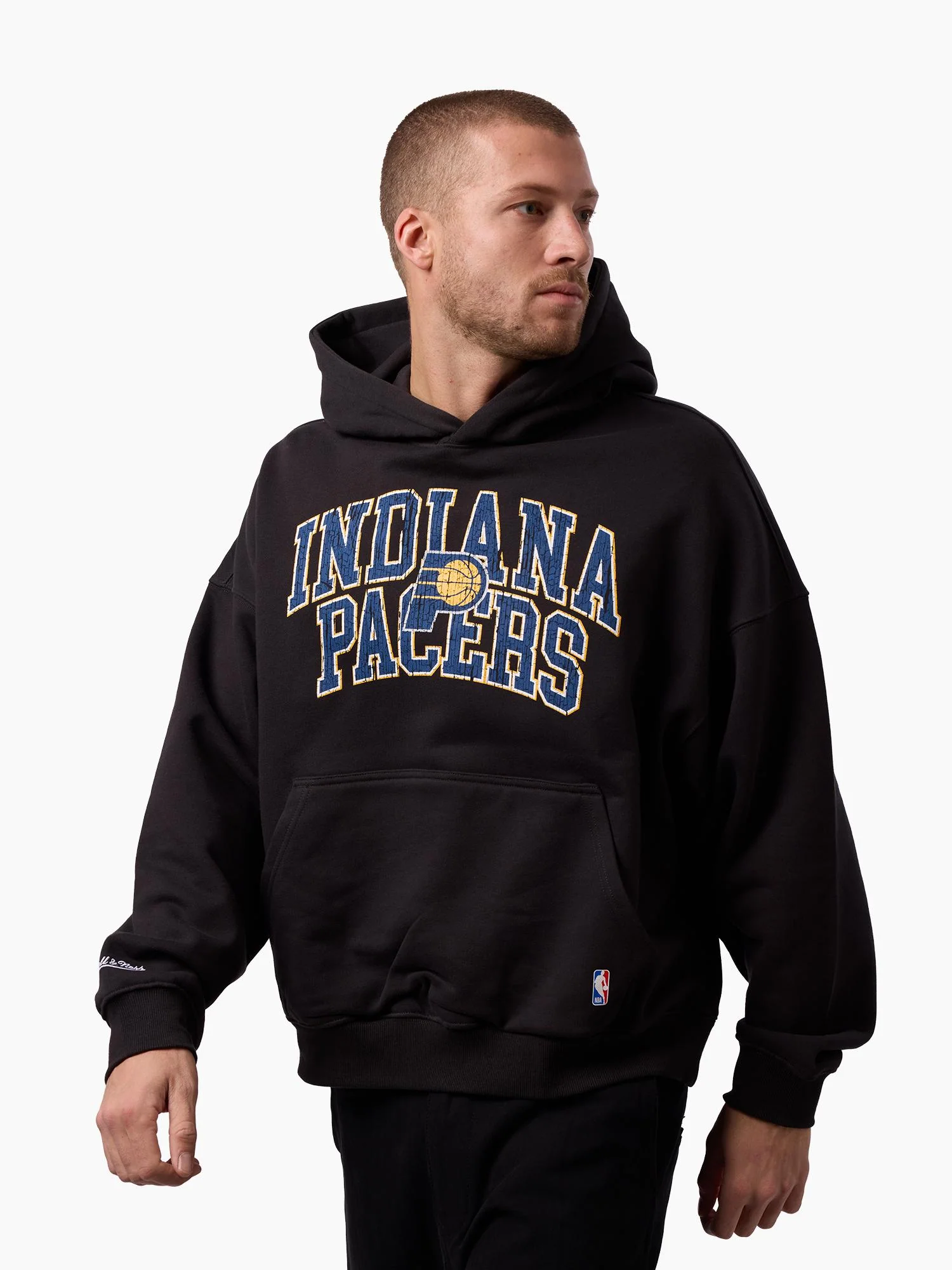 Indiana Pacers Cracked Arch Boxy Hoodie - Image 3