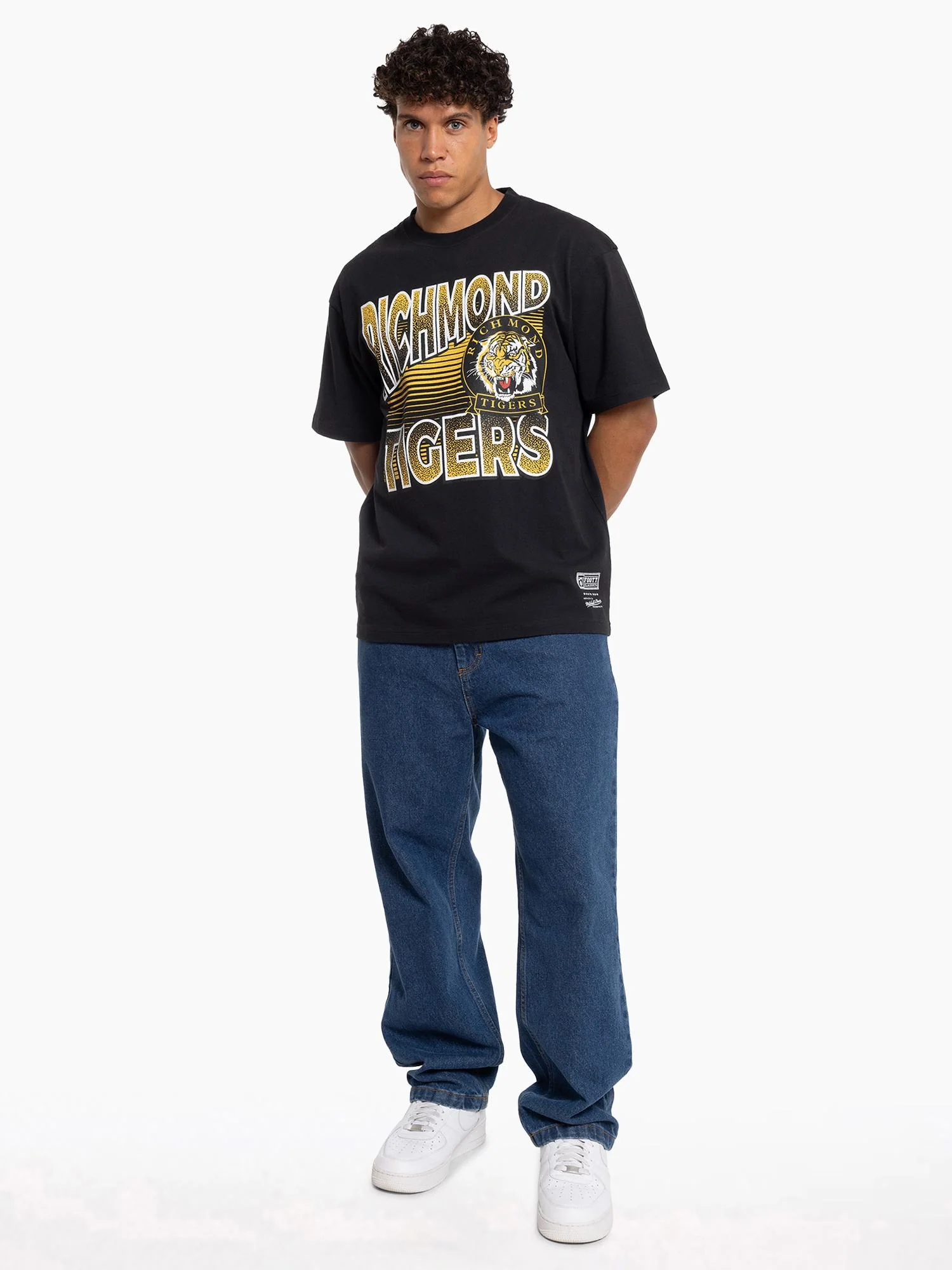 Richmond Tigers Inline Stack Tee - Image 5