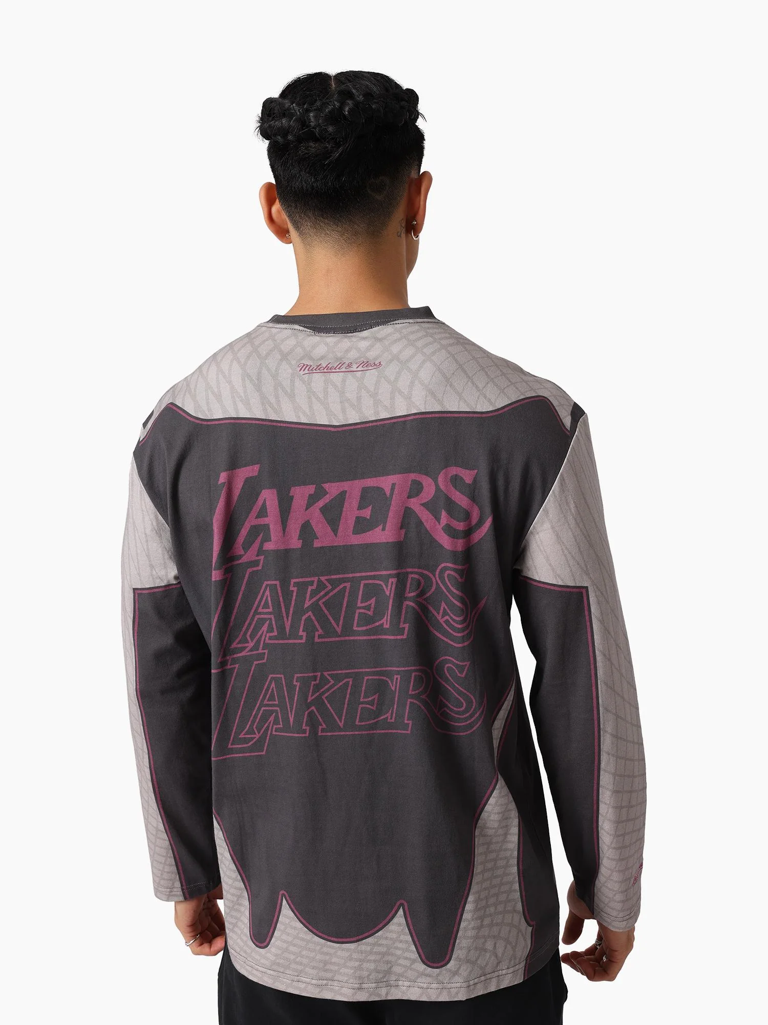 L.A Lakers Dusty Festival Long Sleeve Jersey - Image 4