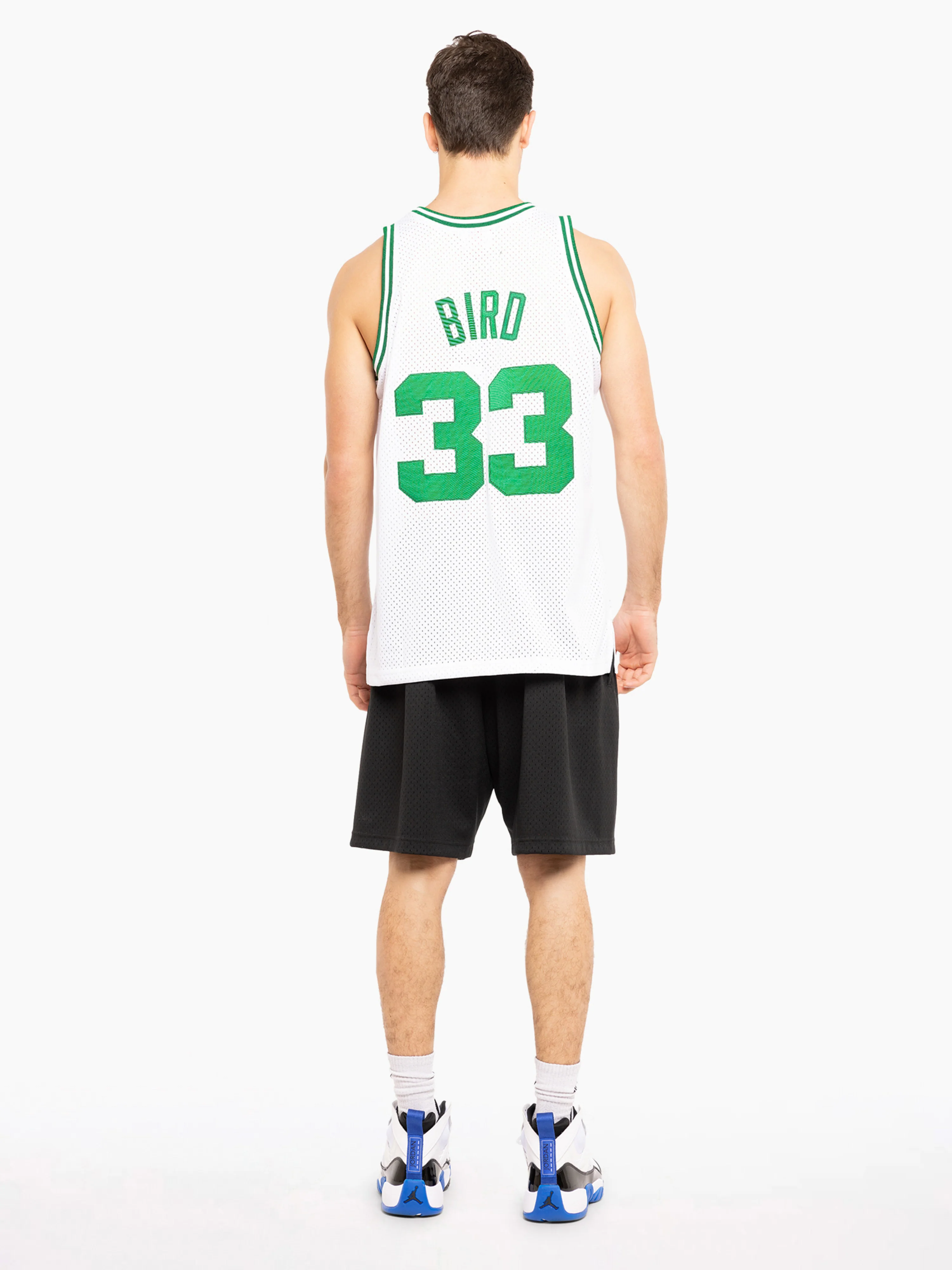 Larry Bird 1985-86 Boston Celtics Home Swingman Jersey - Image 2