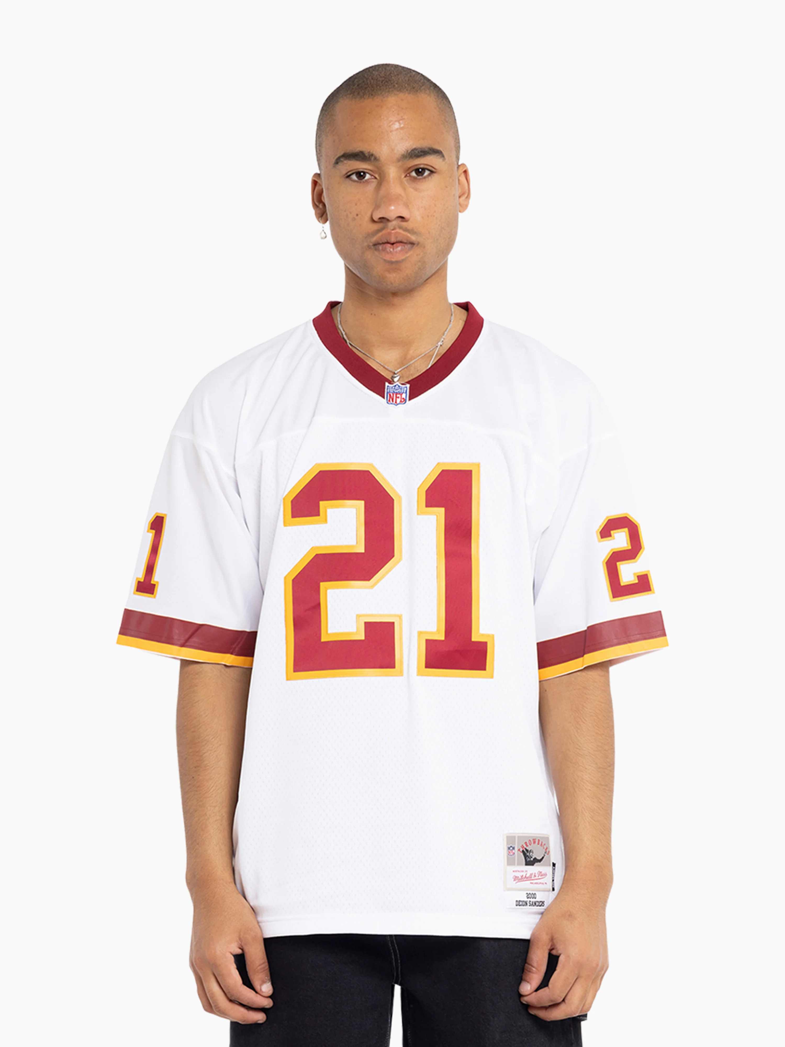 Deion Sanders 2000 Washington Football Team Legacy Jersey