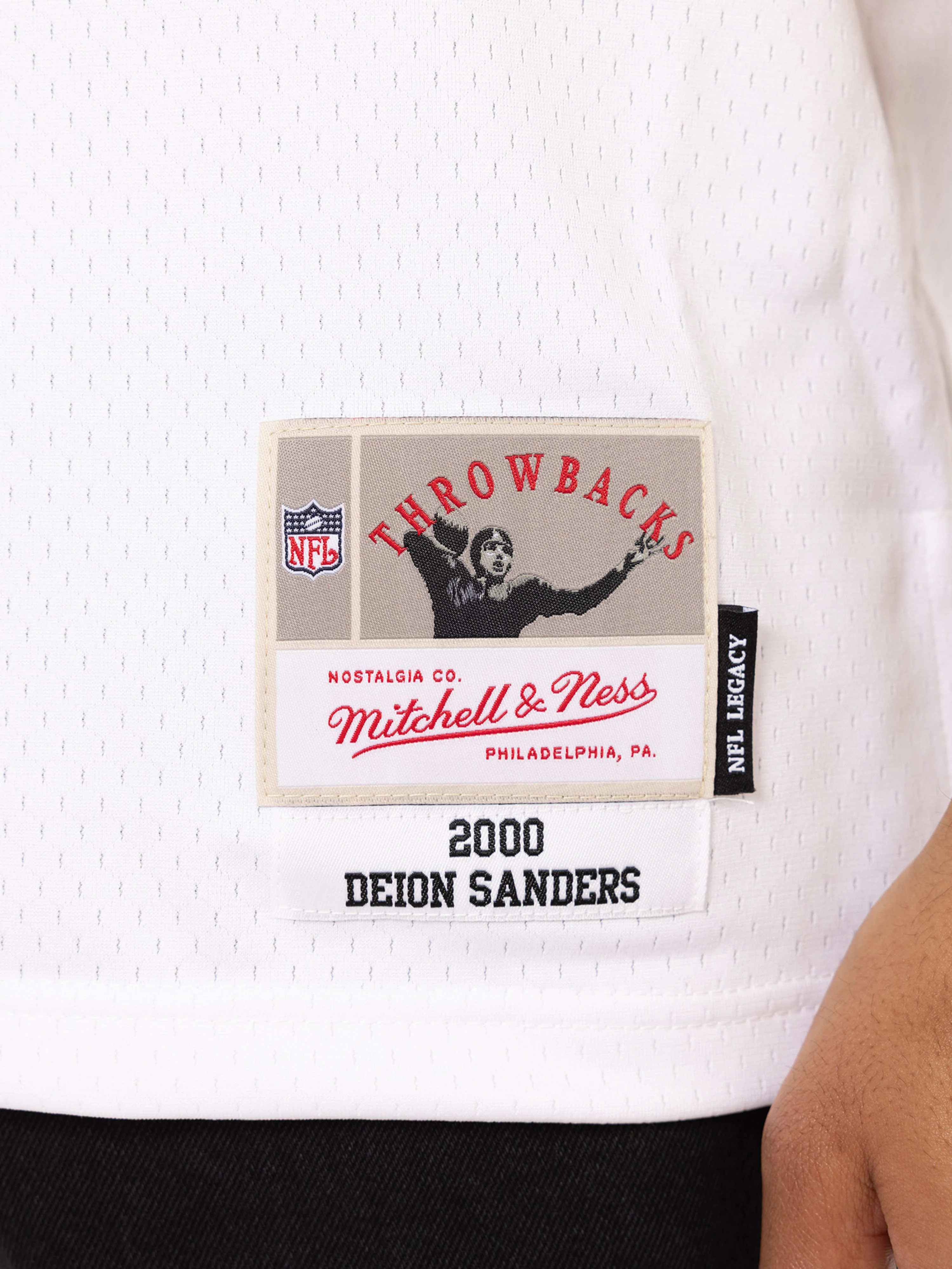 Deion Sanders 2000 Washington Football Team Legacy Jersey - Image 4