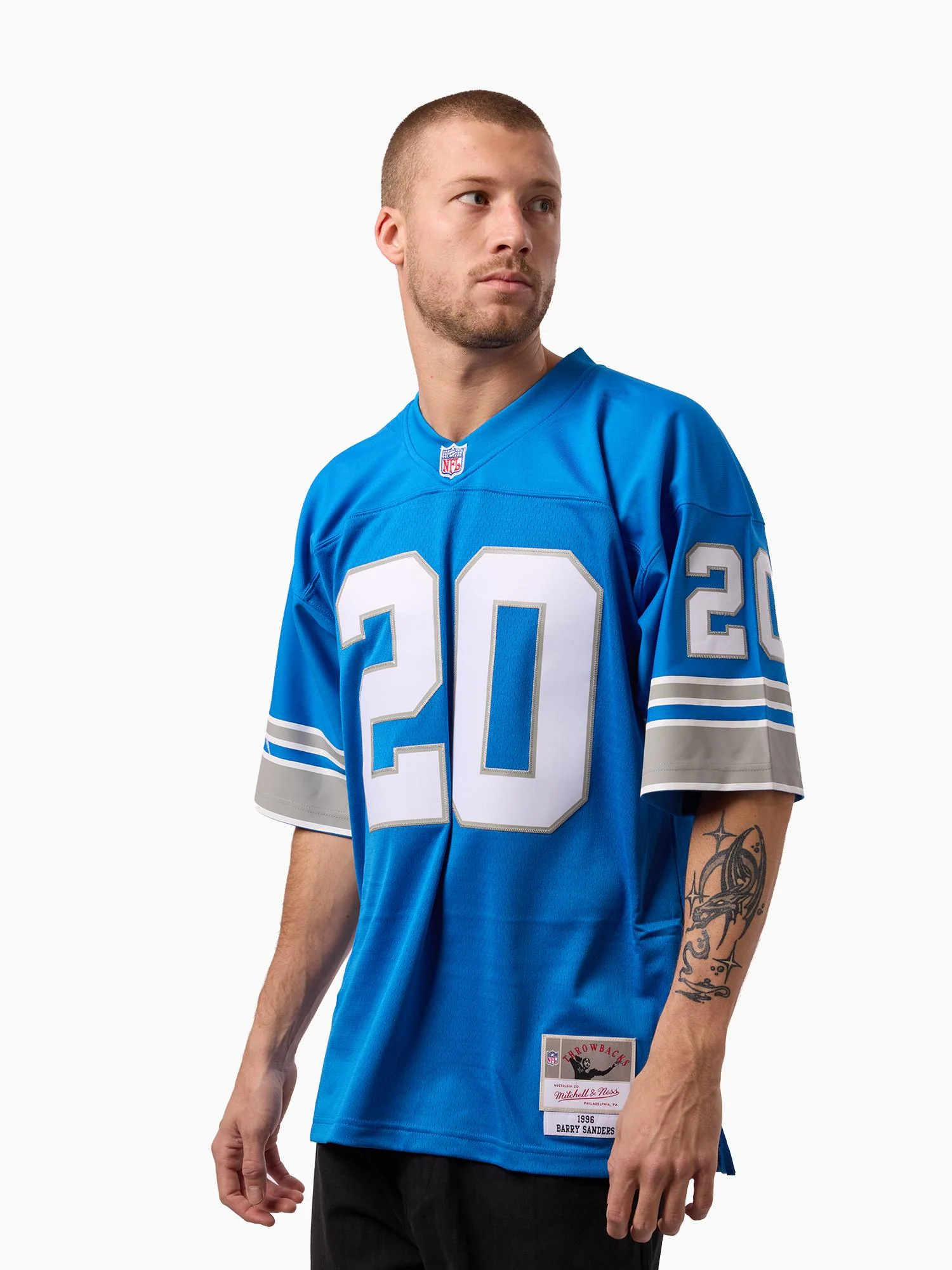 Barry Sanders 1996 Detroit Lions Legacy Jersey - Image 3