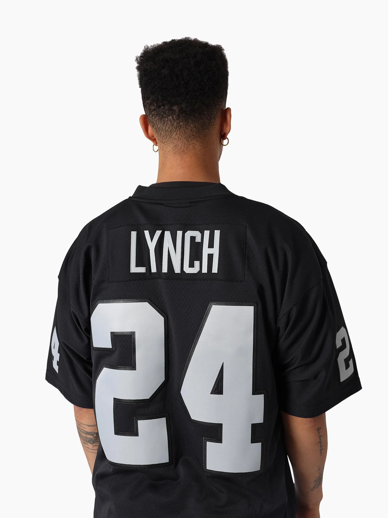 Marshawn Lynch 2017 Oakland Raiders Legay Jersey - Image 4