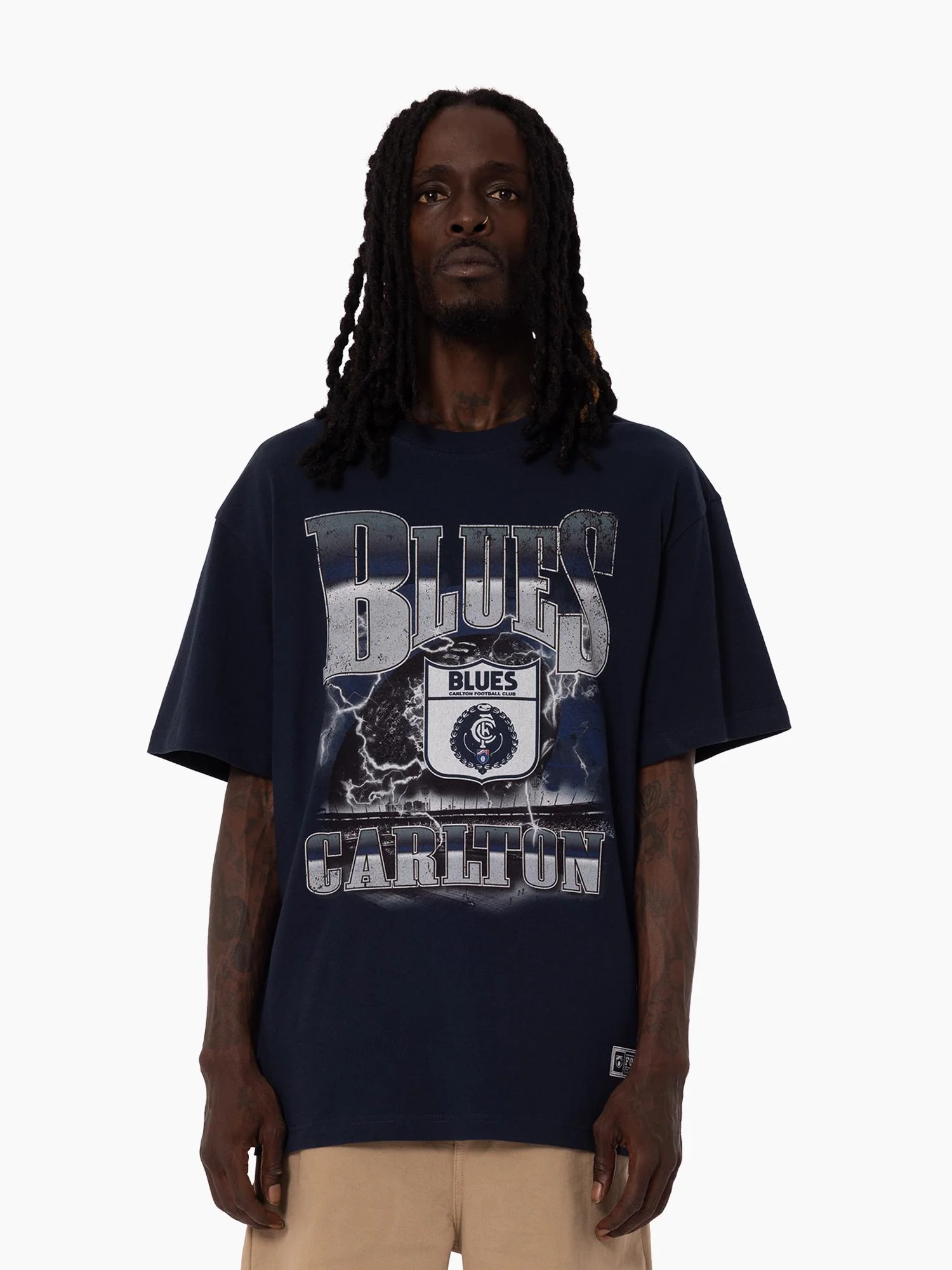 Carlton Blues Lightning Tee