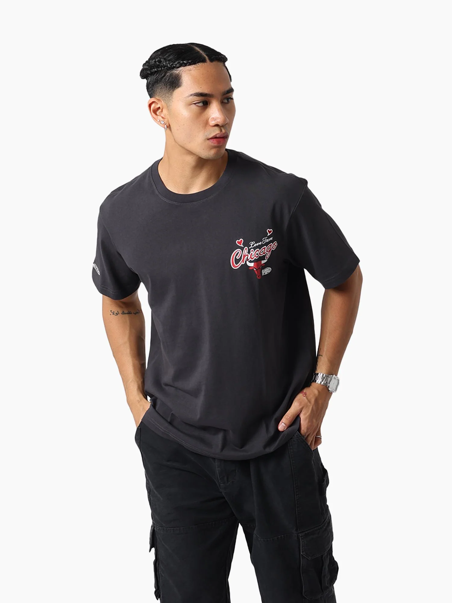 Chicago Bulls Love & Hate Tee - Image 4