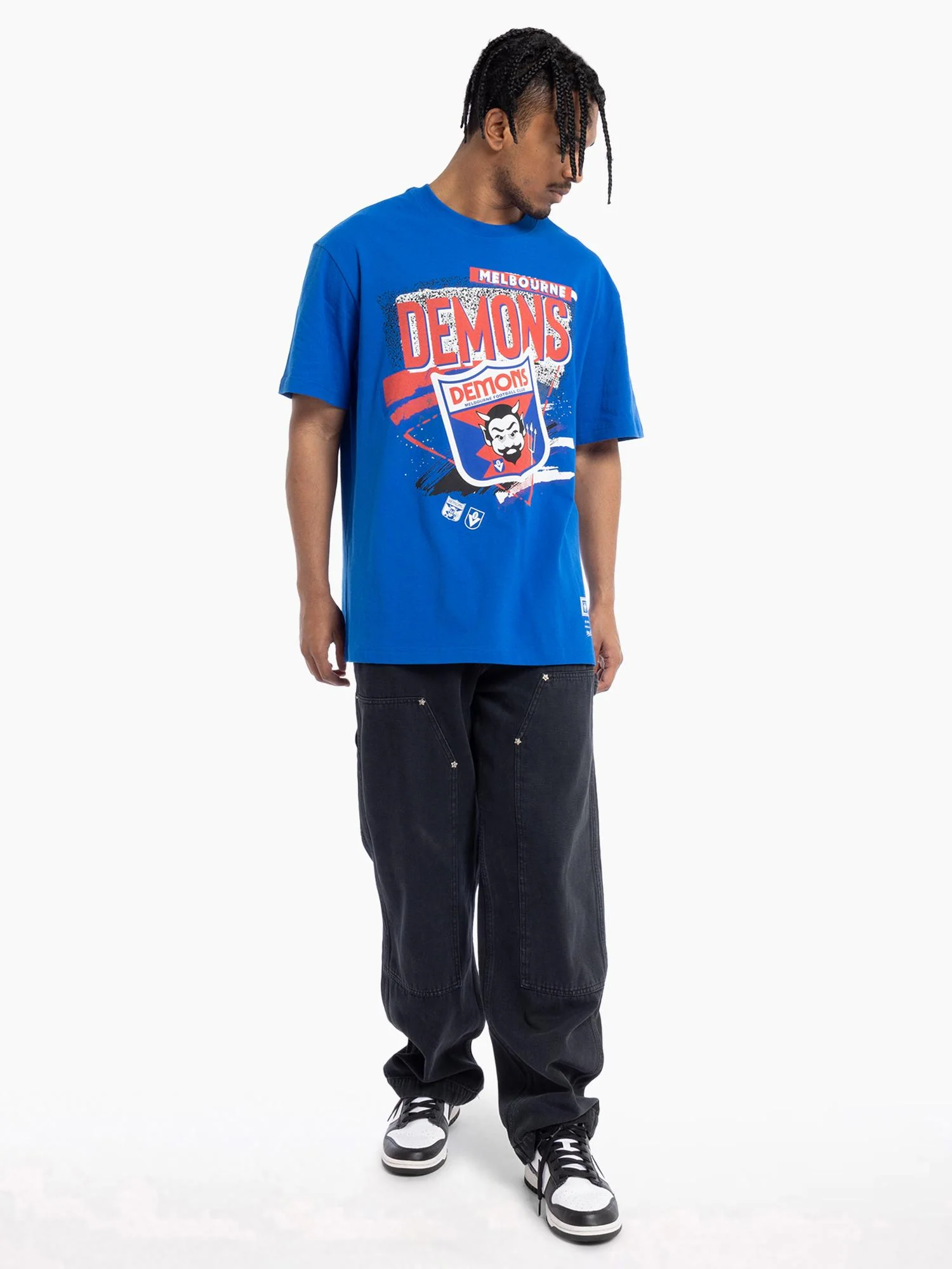 Melbourne Demons Abstract Logo Tee - Image 3
