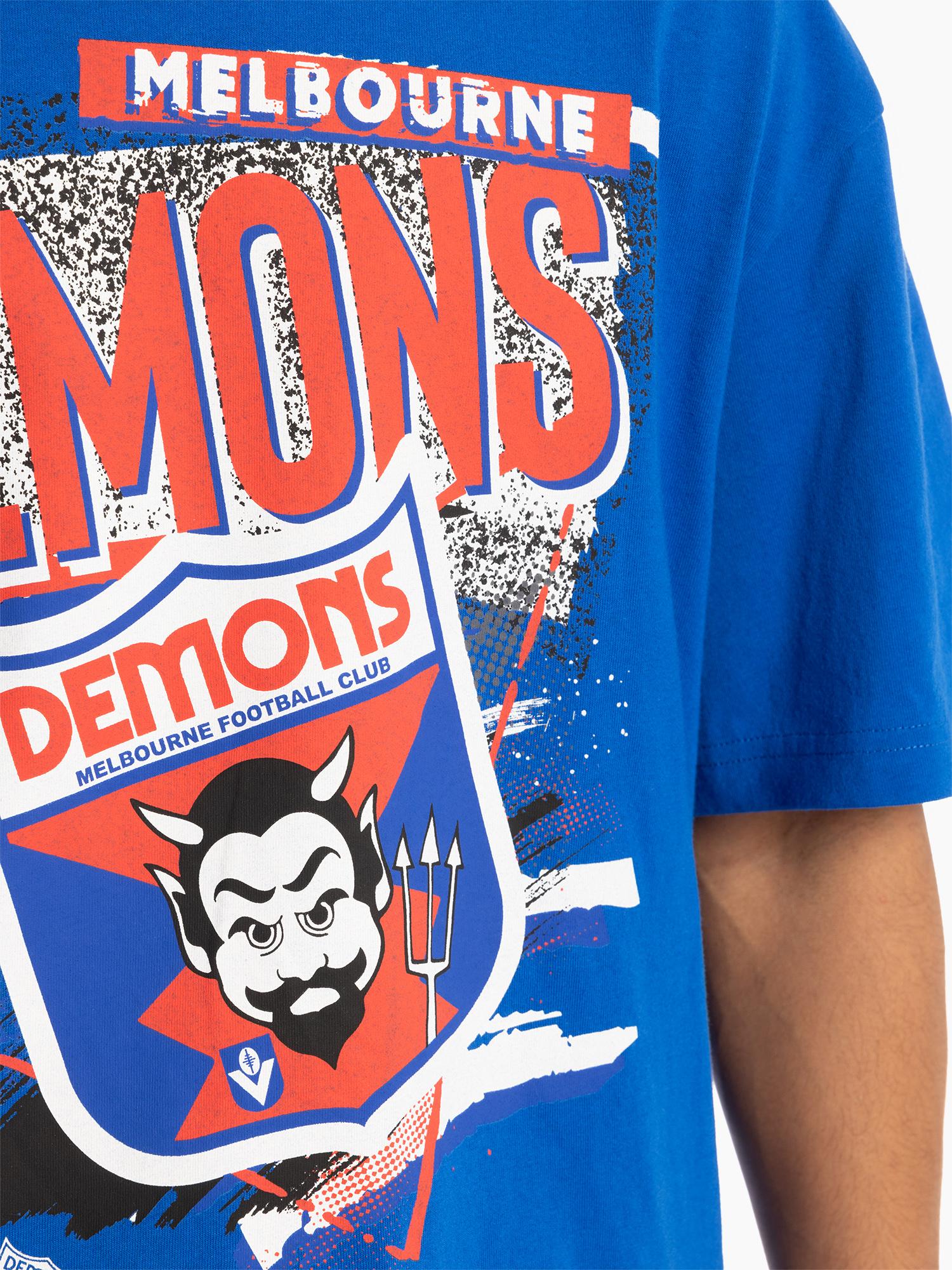 Melbourne Demons Abstract Logo Tee - Image 4