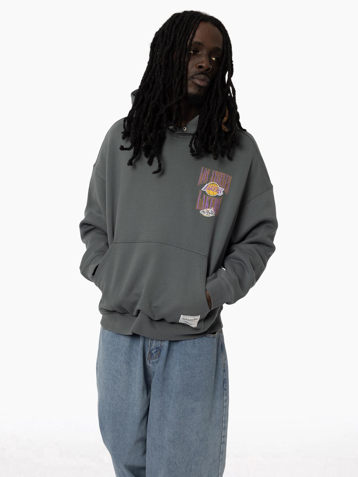 L.A Lakers NBA Champions Boxy Hoodie - Image 4
