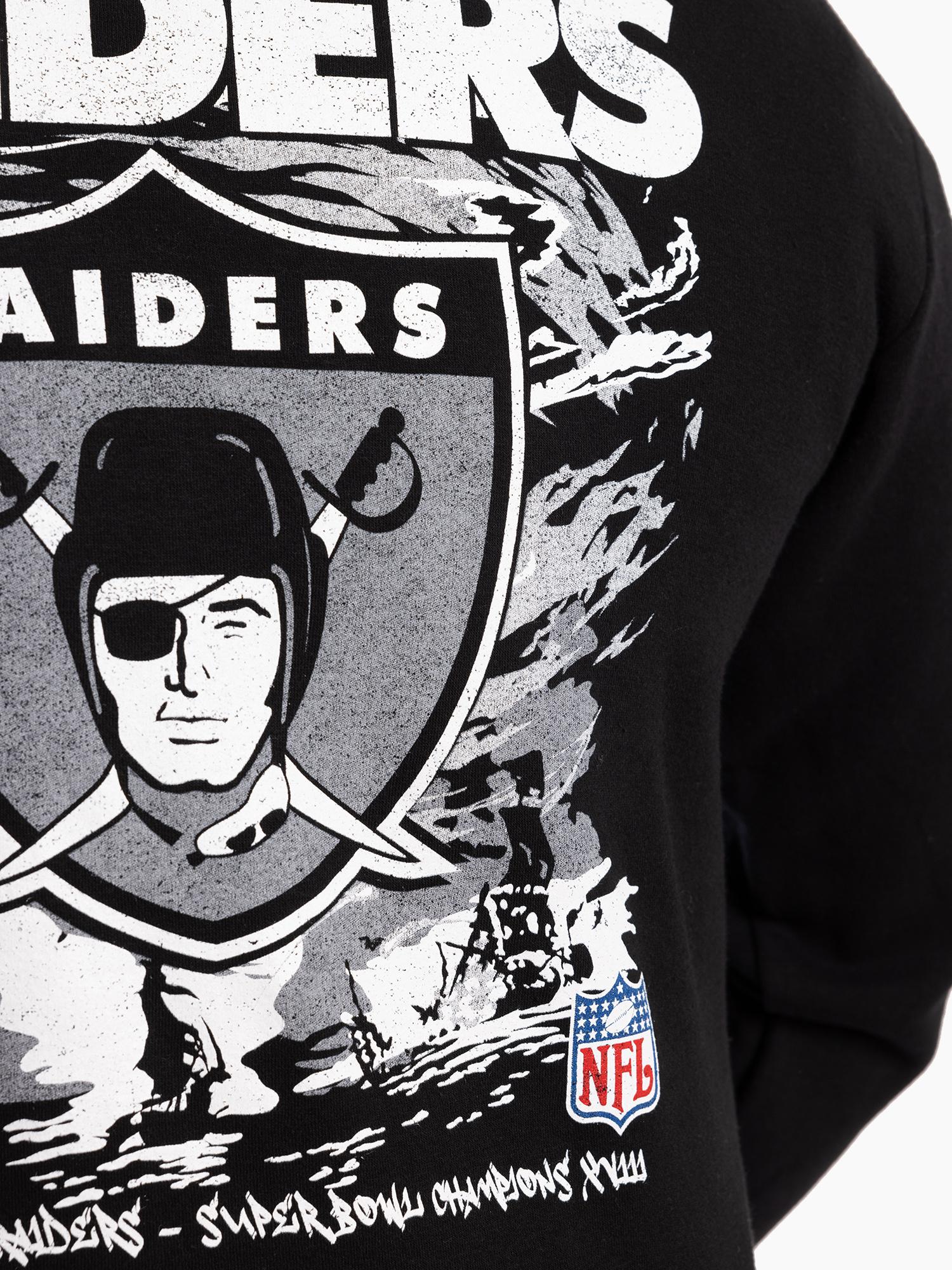 Los Angeles Raiders Flames Hoodie - Image 4