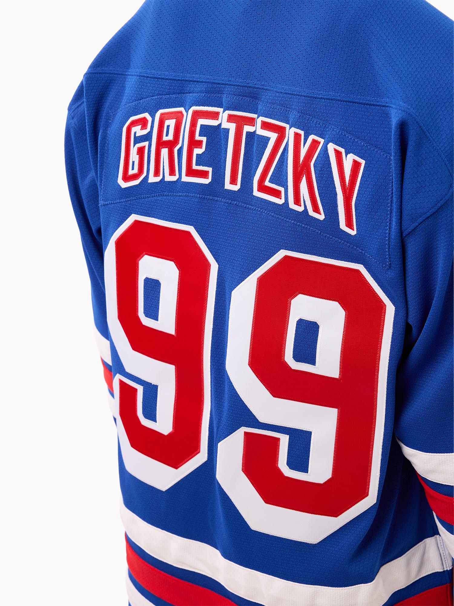 Wayne Gretzky 1996-97 New York Rangers Hockey Jersey - Image 4