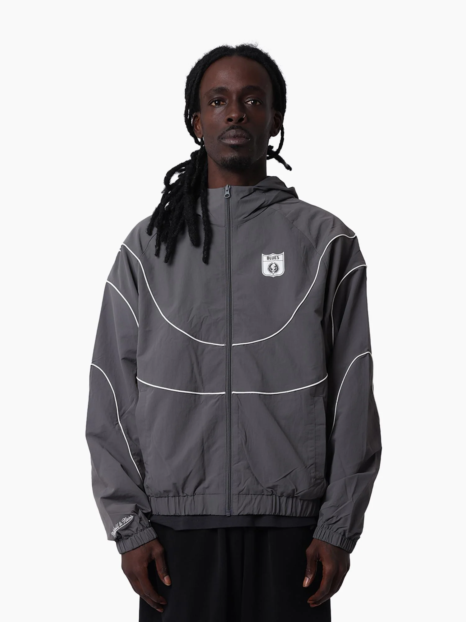 Carlton Blues Nylon Tracksuit Jacket - Image 2