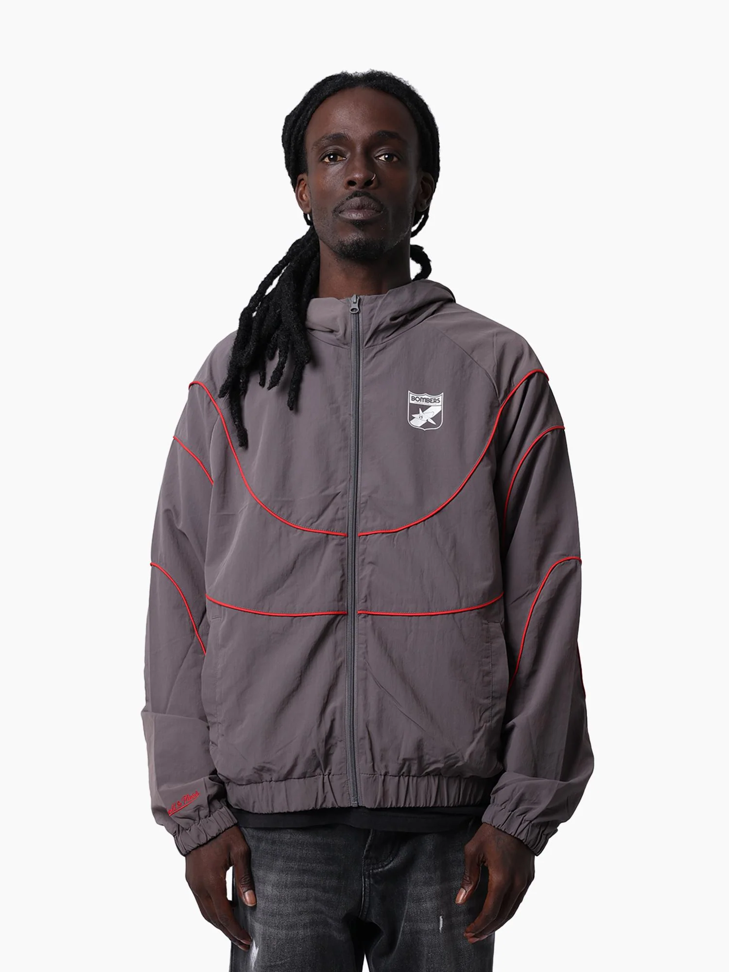 Essendon Bombers Nylon Tracksuit Jacket - Image 2