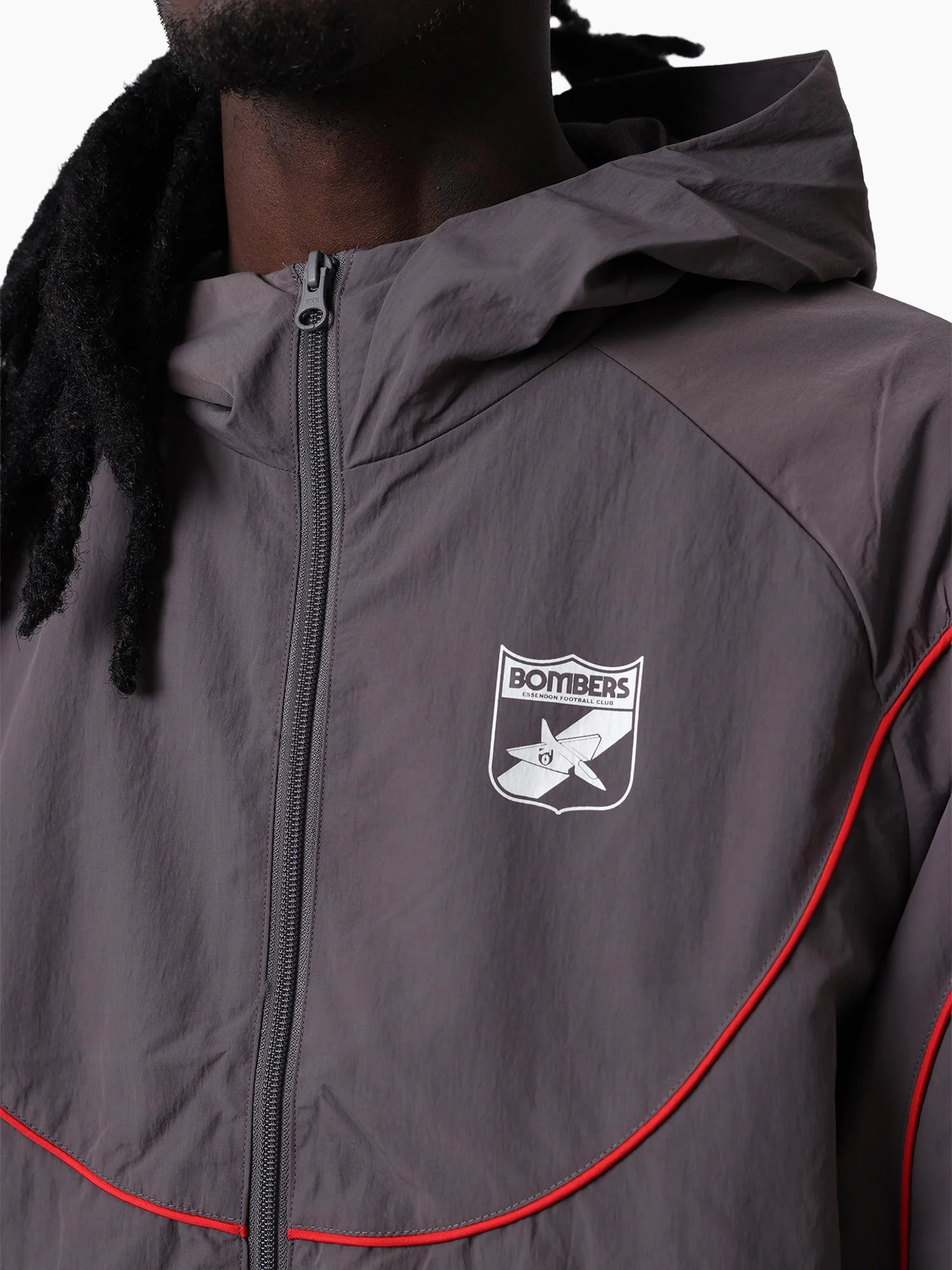 Essendon Bombers Nylon Tracksuit Jacket - Image 3