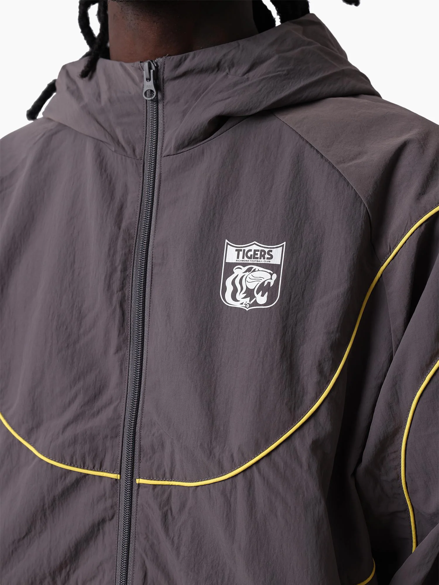 Richmond Tigers Nylon Tracksuit Jacket - Image 3