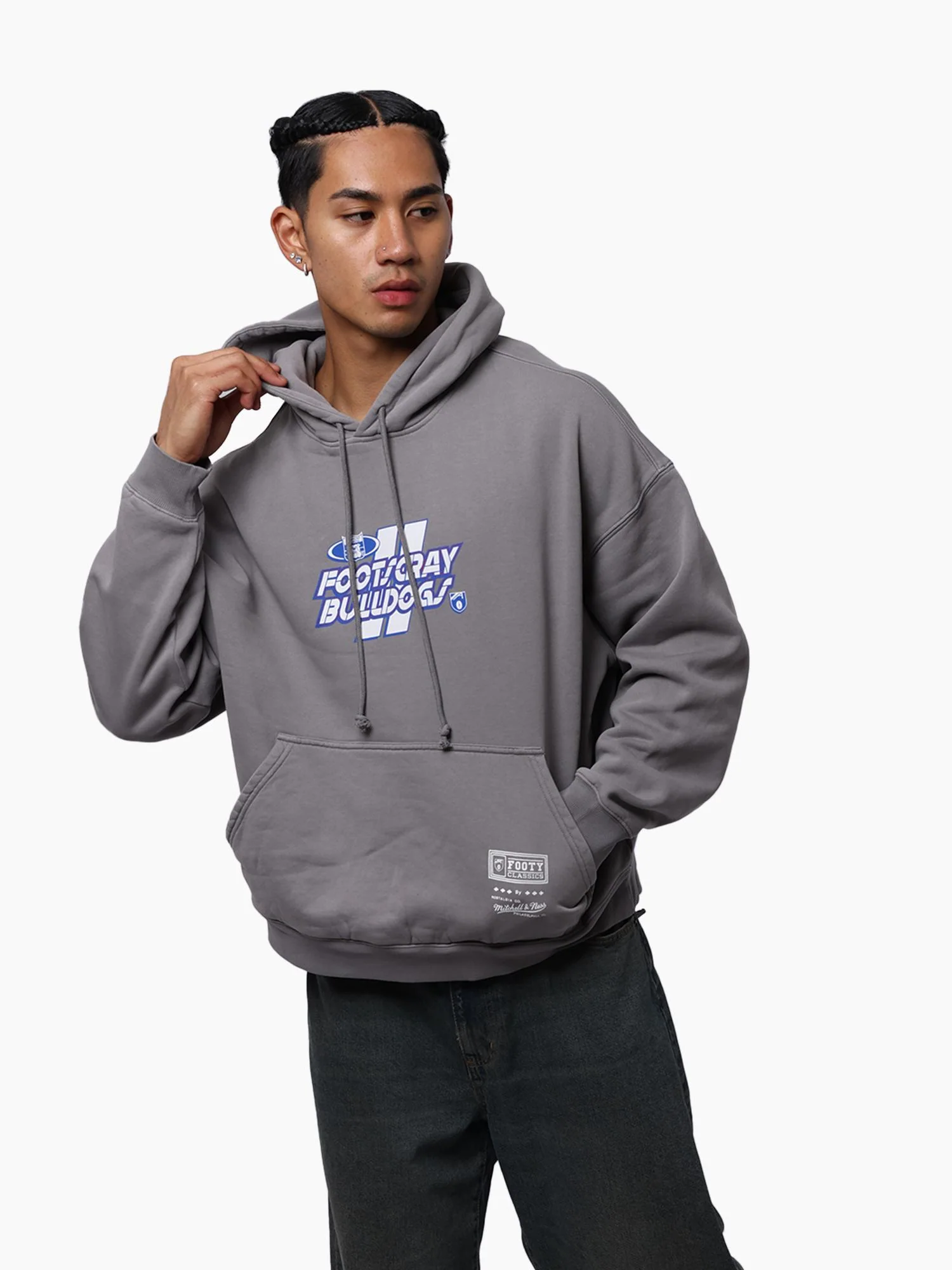 Footscray Bulldogs Panel Box Hoodie - Image 3