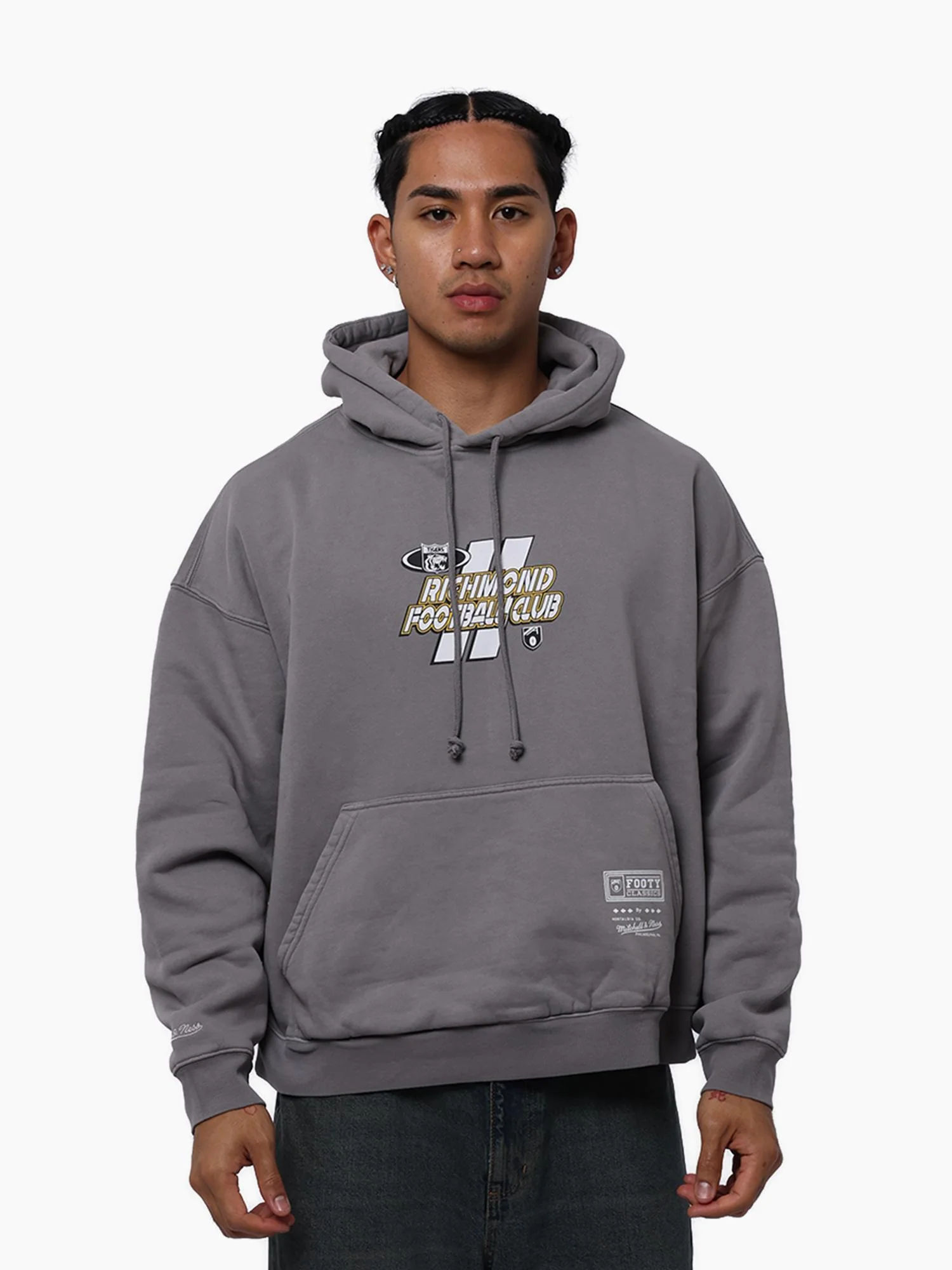 Richmond Tigers Panel Box Hoodie - Image 4