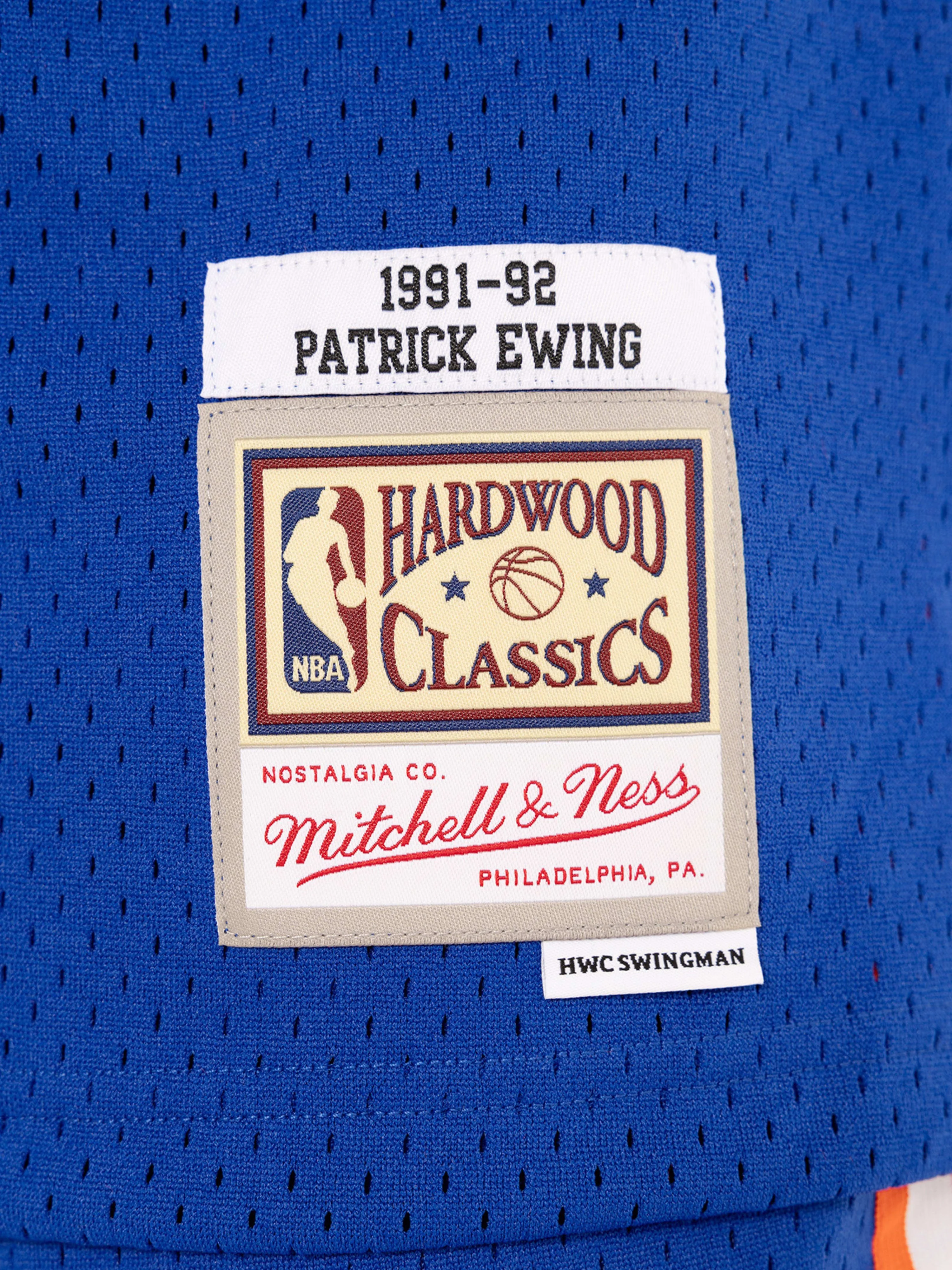 Patrick Ewing 1991-92 New York Knicks Road Swingman Jersey - Image 4