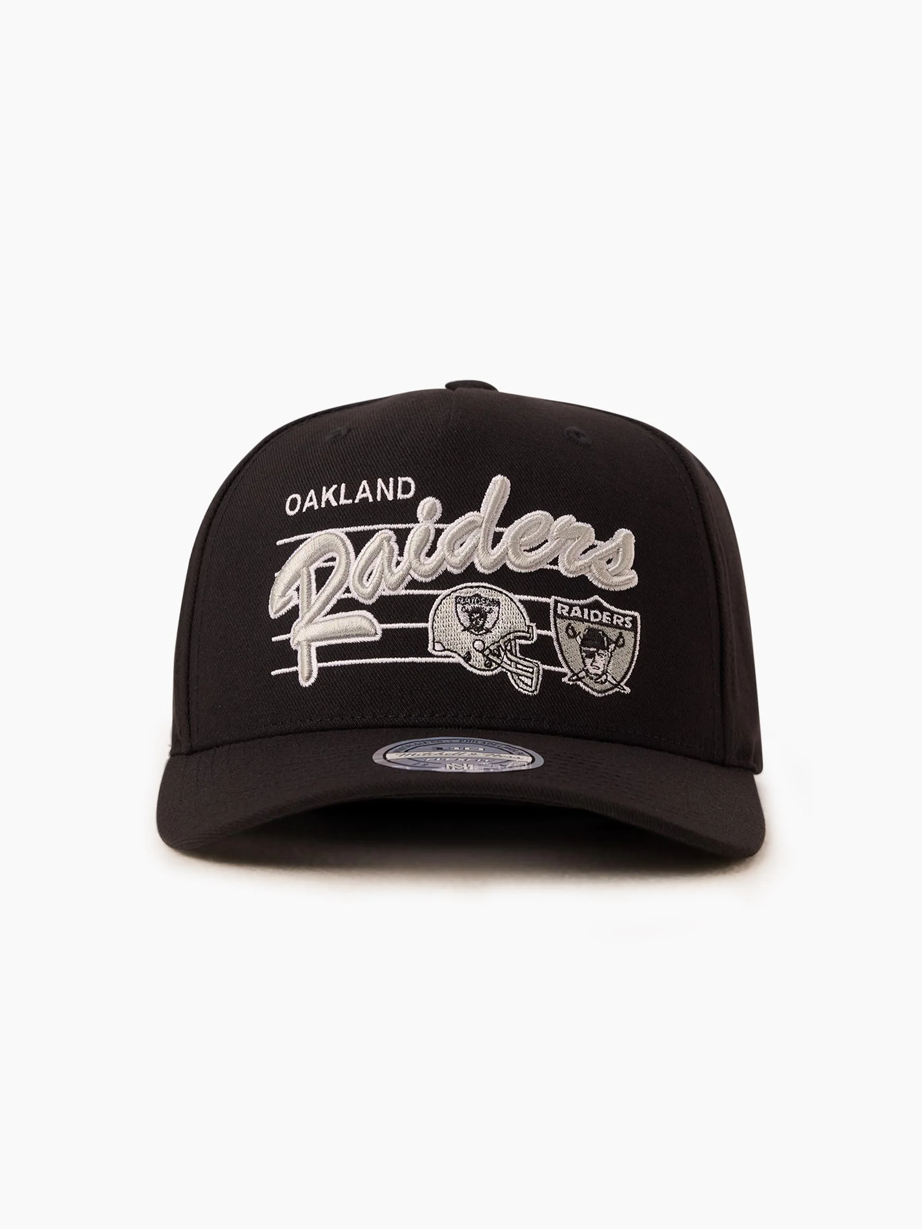 Oakland Raiders NFL Script Flex 110 Snapback