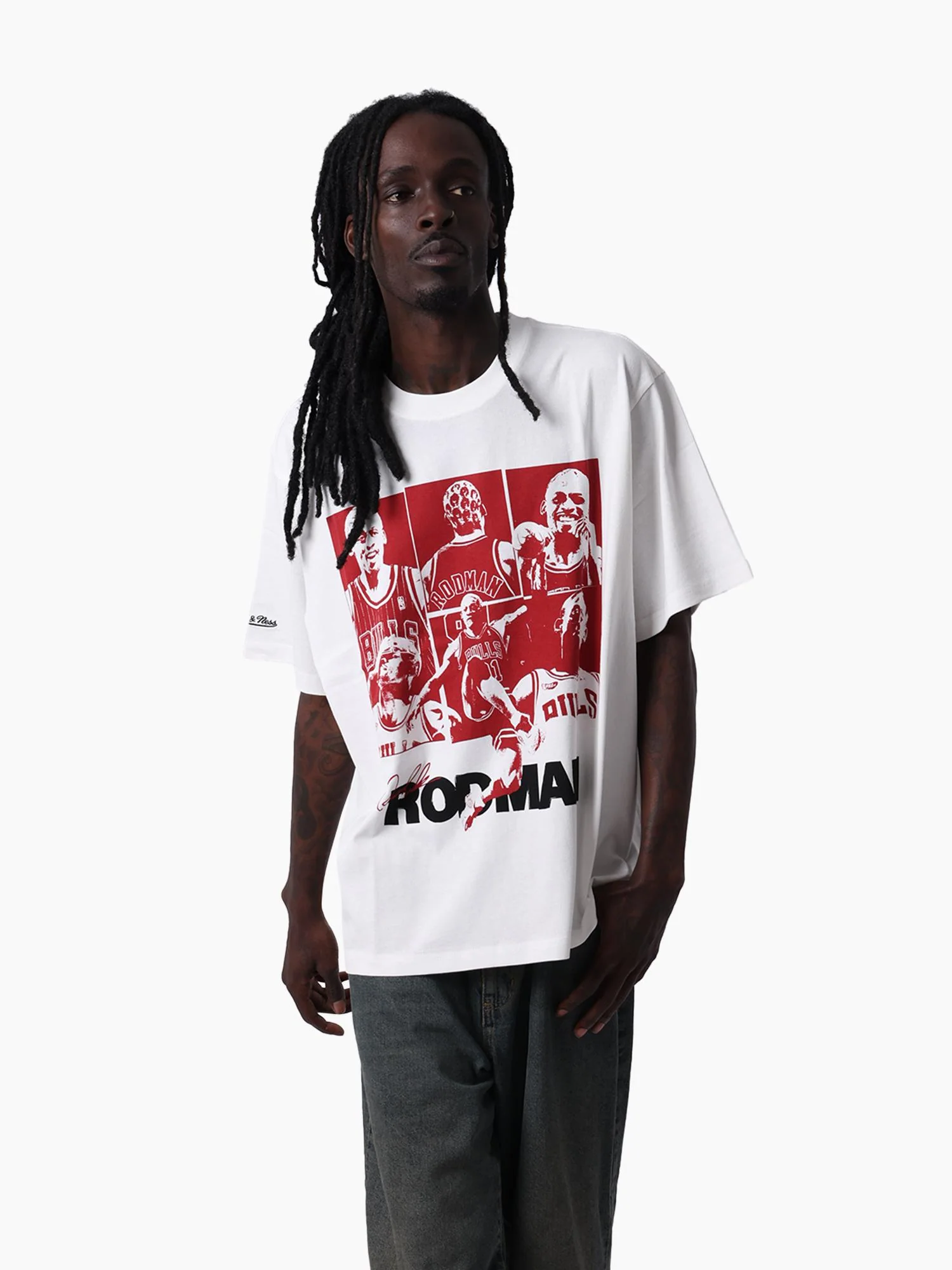 Dennis Rodman Chicago Bulls Collage Tee - Image 3