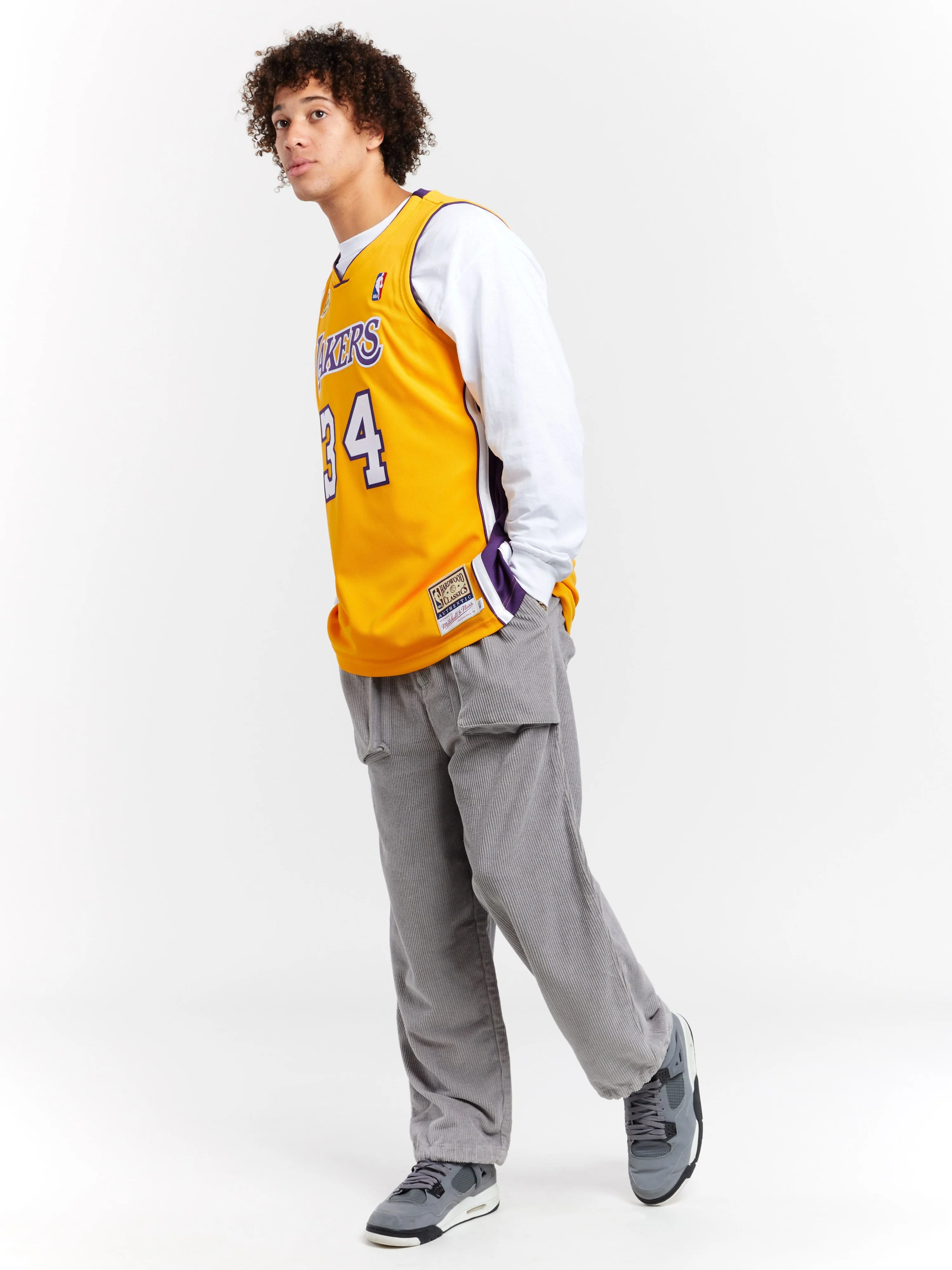 Shaquille O'Neal 2000-01 L.A Lakers Home Authentic Jersey - Image 3