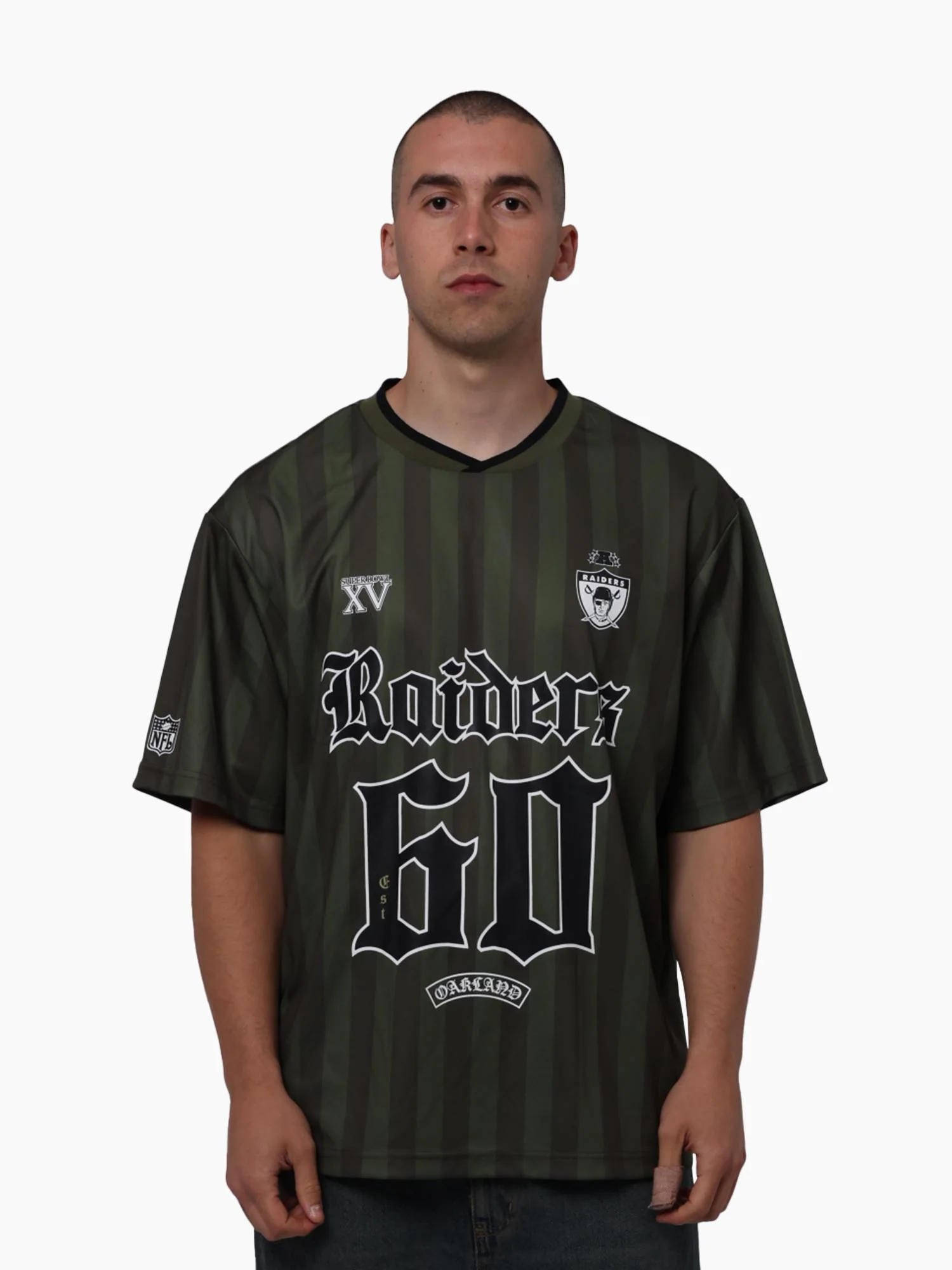 Oakland Raiders Soccer Jersey