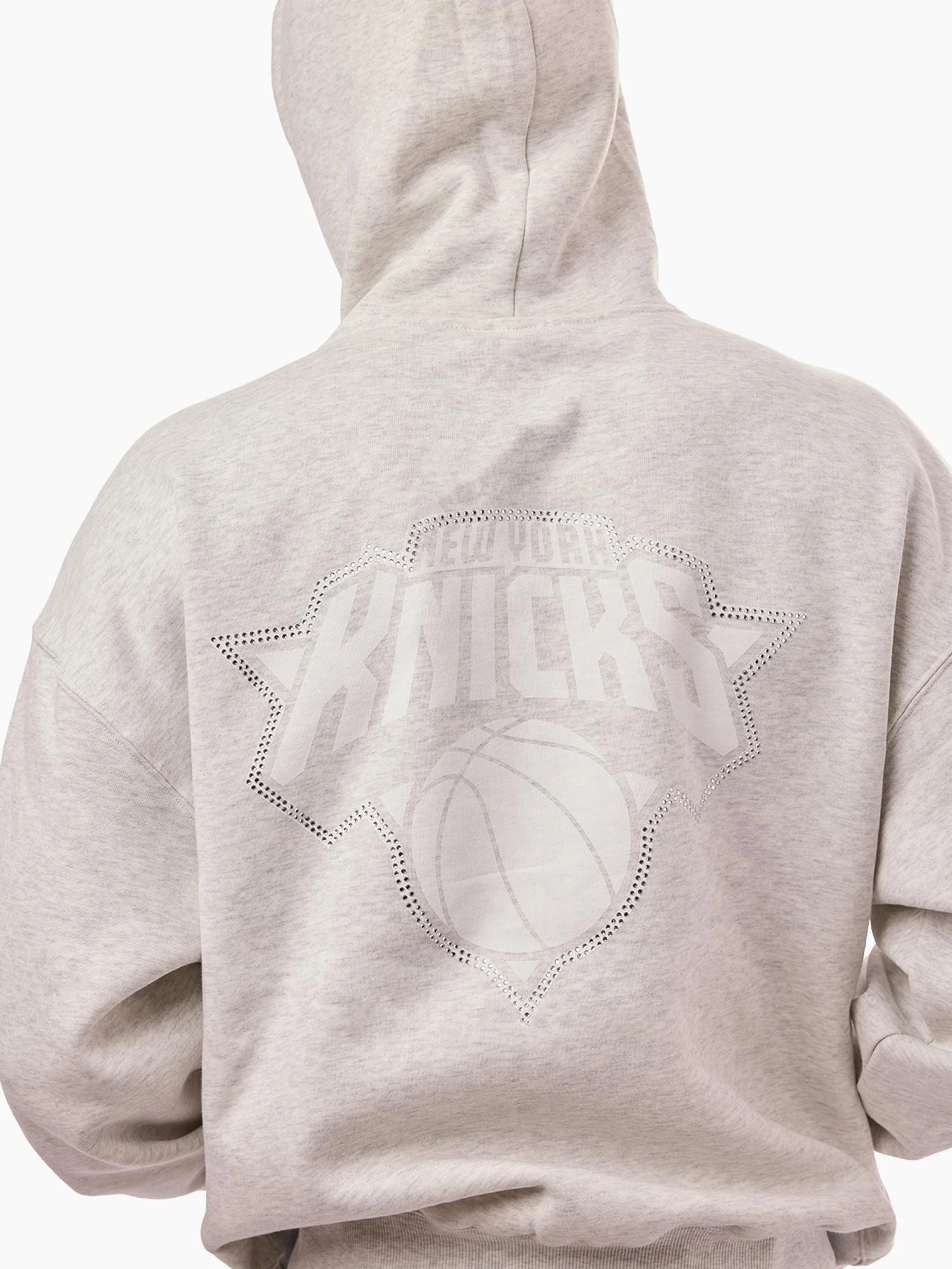 New York Knicks Studded Boxy Fit Hoodie