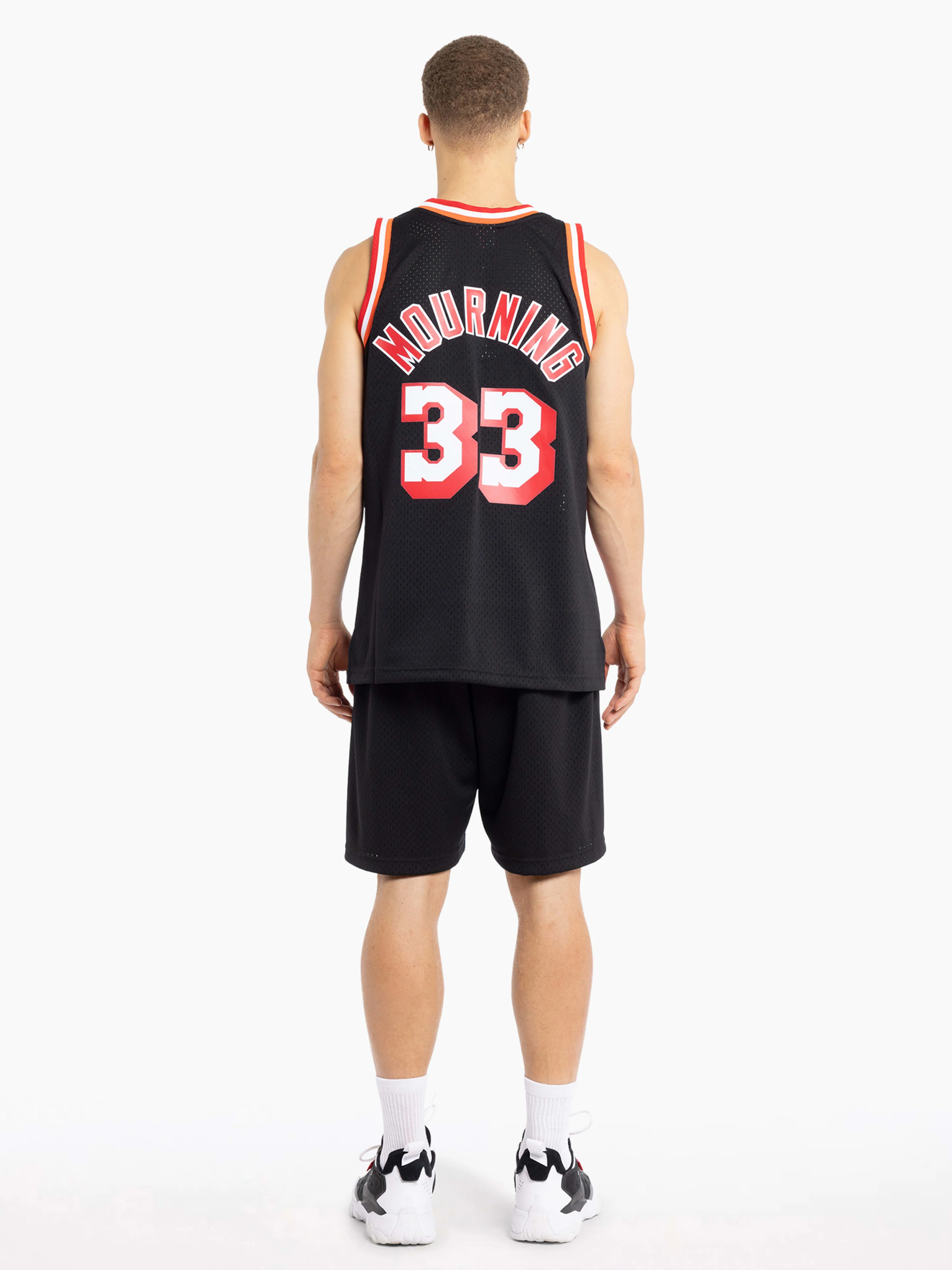 Alonzo Mourning 1996-97 Miami Heat Road Swingman Jersey - Image 2