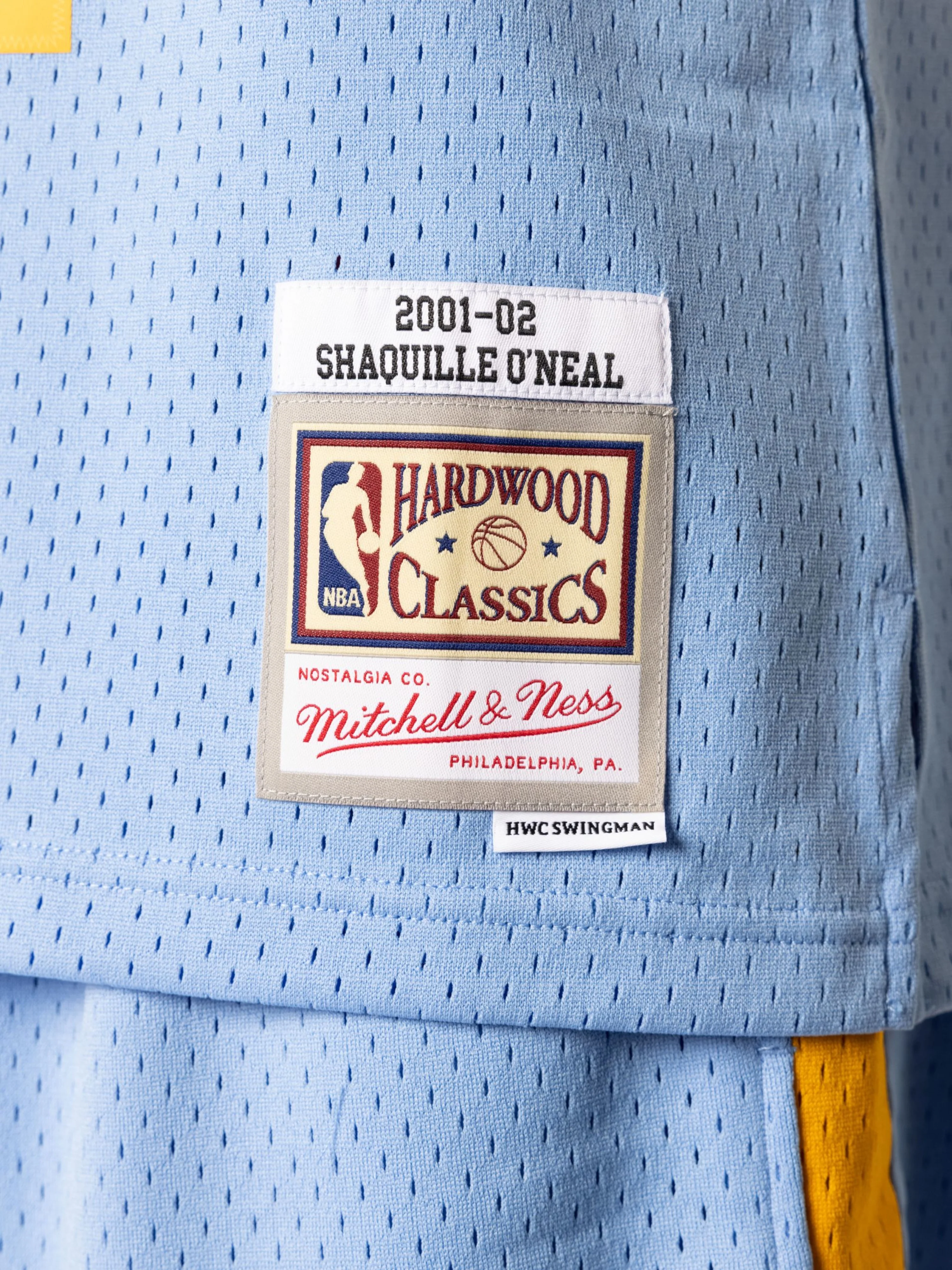 Shaquille O'Neal 2001-02 Los Angeles Lakers Alternate Swingman Jersey - Image 4