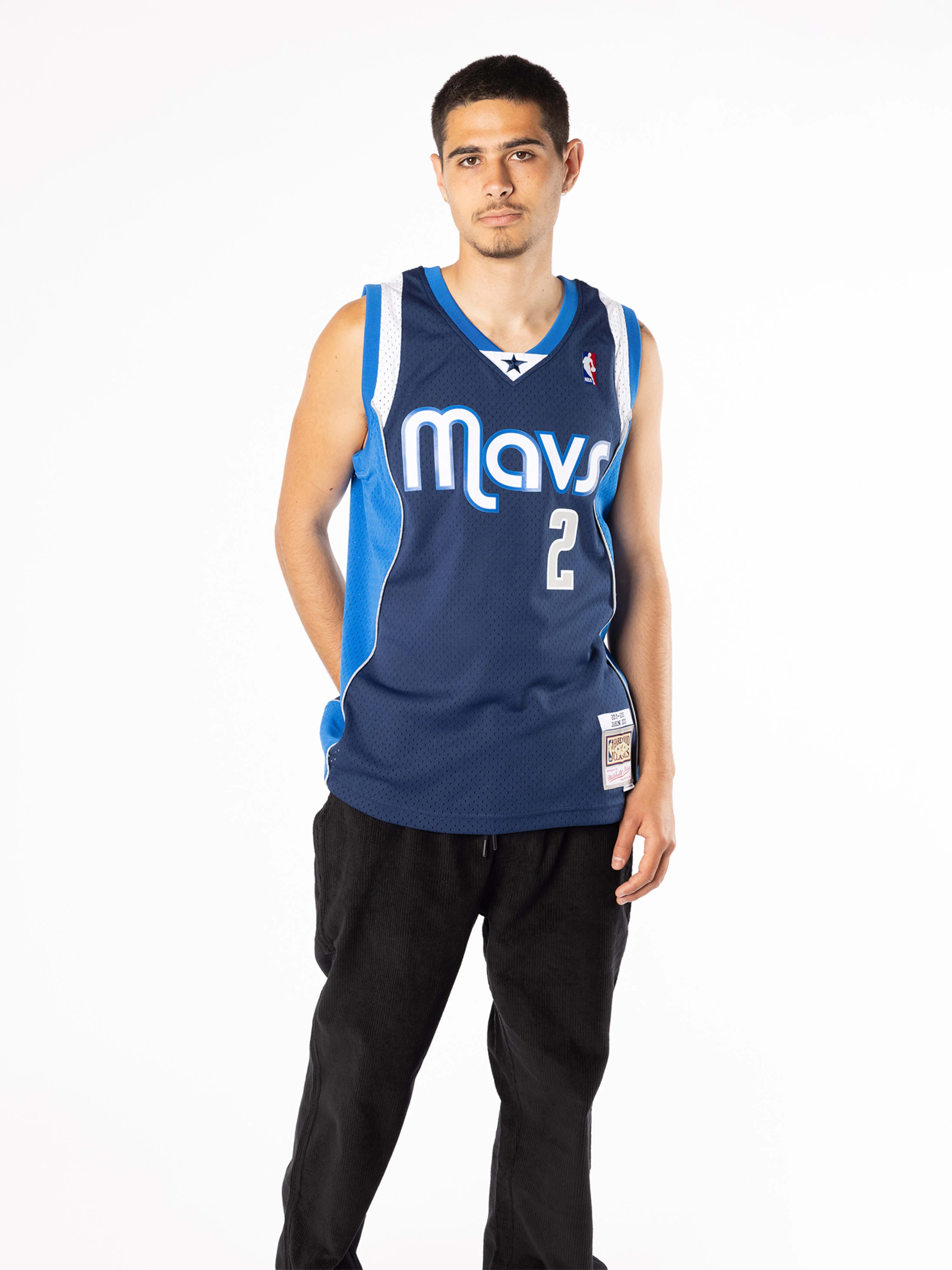 Jason Kidd 2011-12 Dallas Mavericks Away Swingman Jersey - Image 3