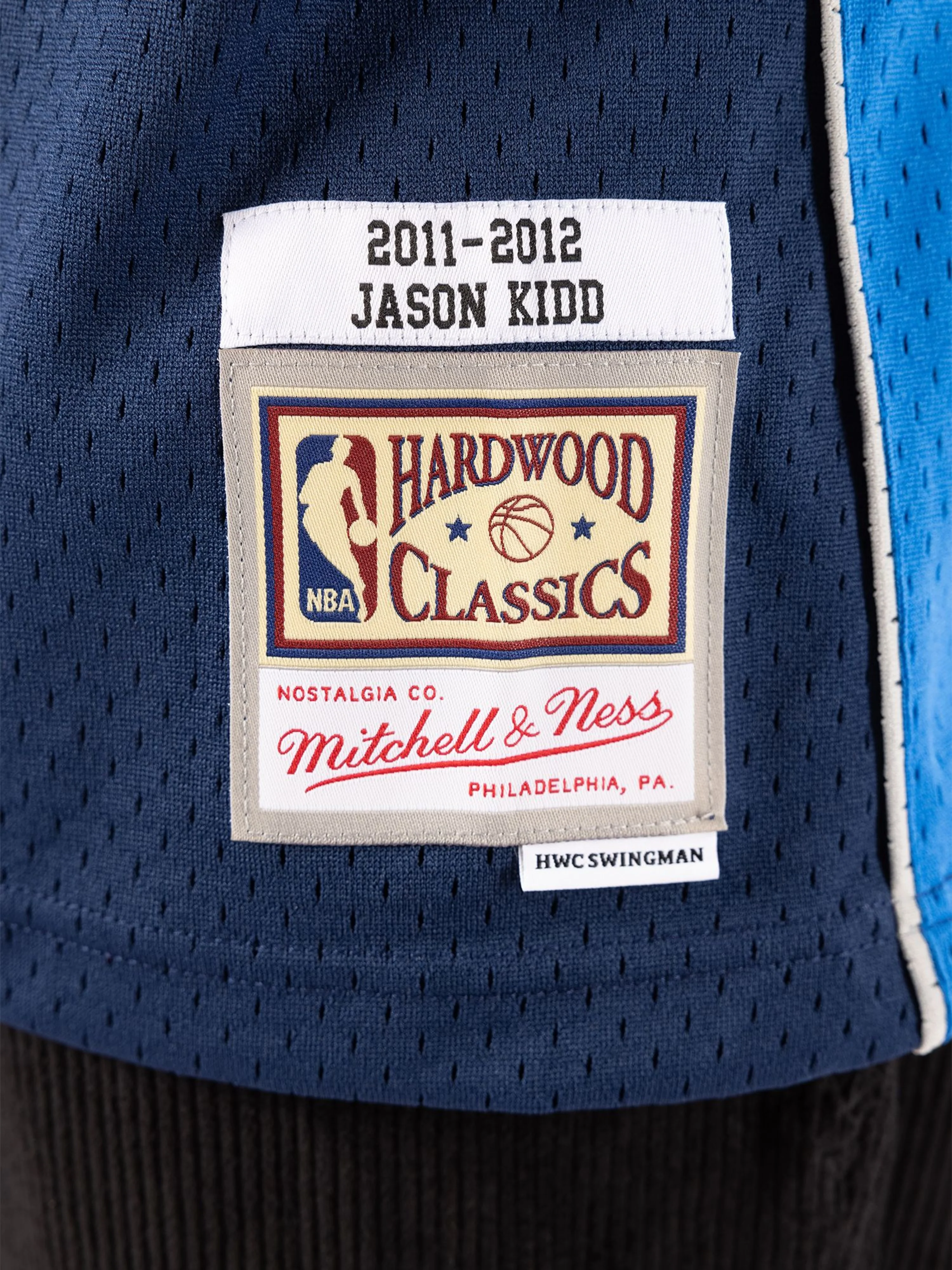 Jason Kidd 2011-12 Dallas Mavericks Away Swingman Jersey - Image 4