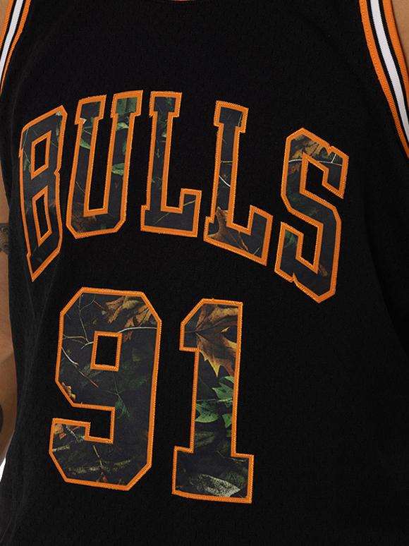 Dennis Rodman 1998-99 Chicago Bulls Wilderness Swingman Jersey - Image 4