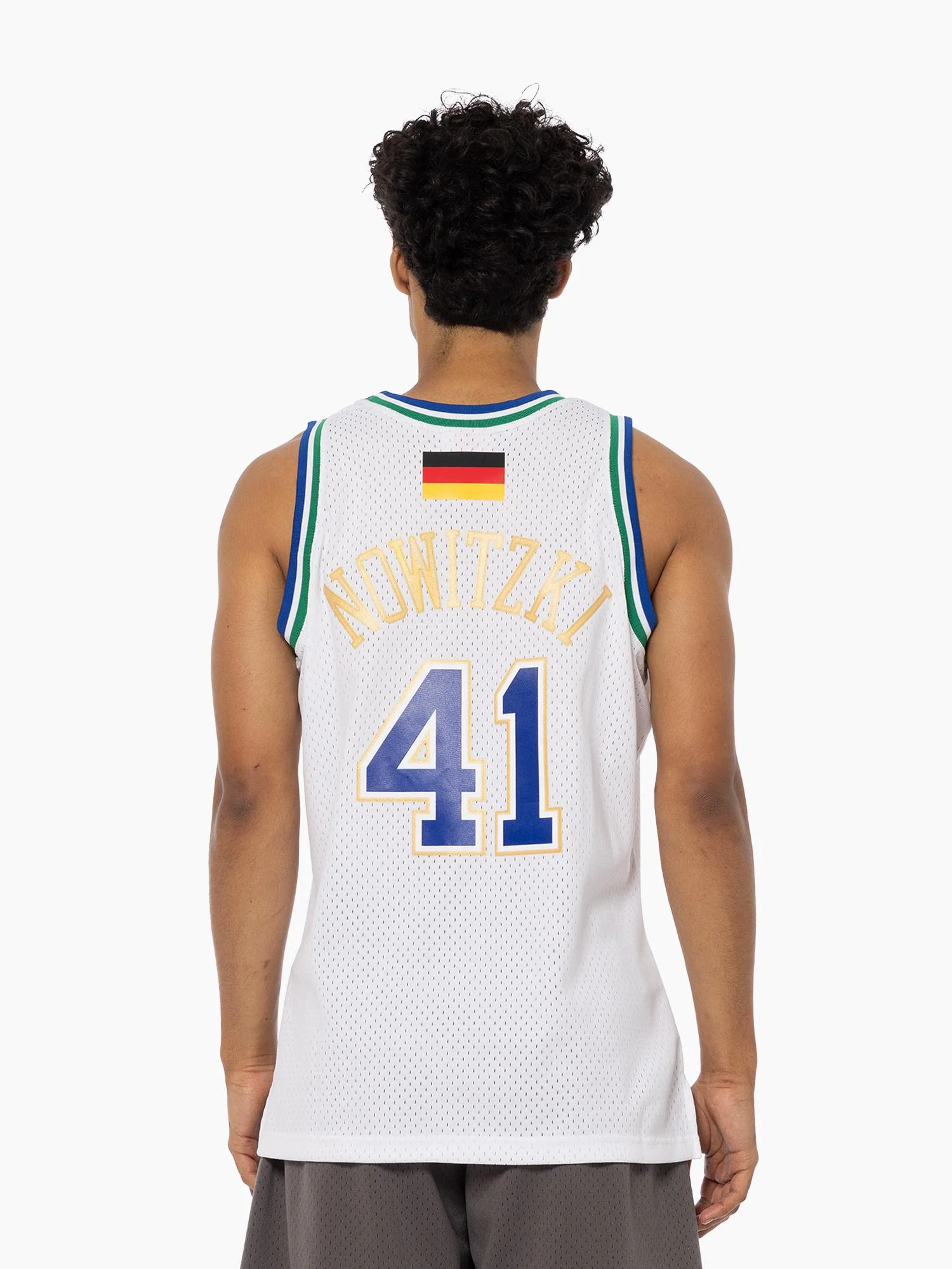 Dirk Nowitzki 1998-2019 Dallas Mavericks Swingman Jersey - Image 2