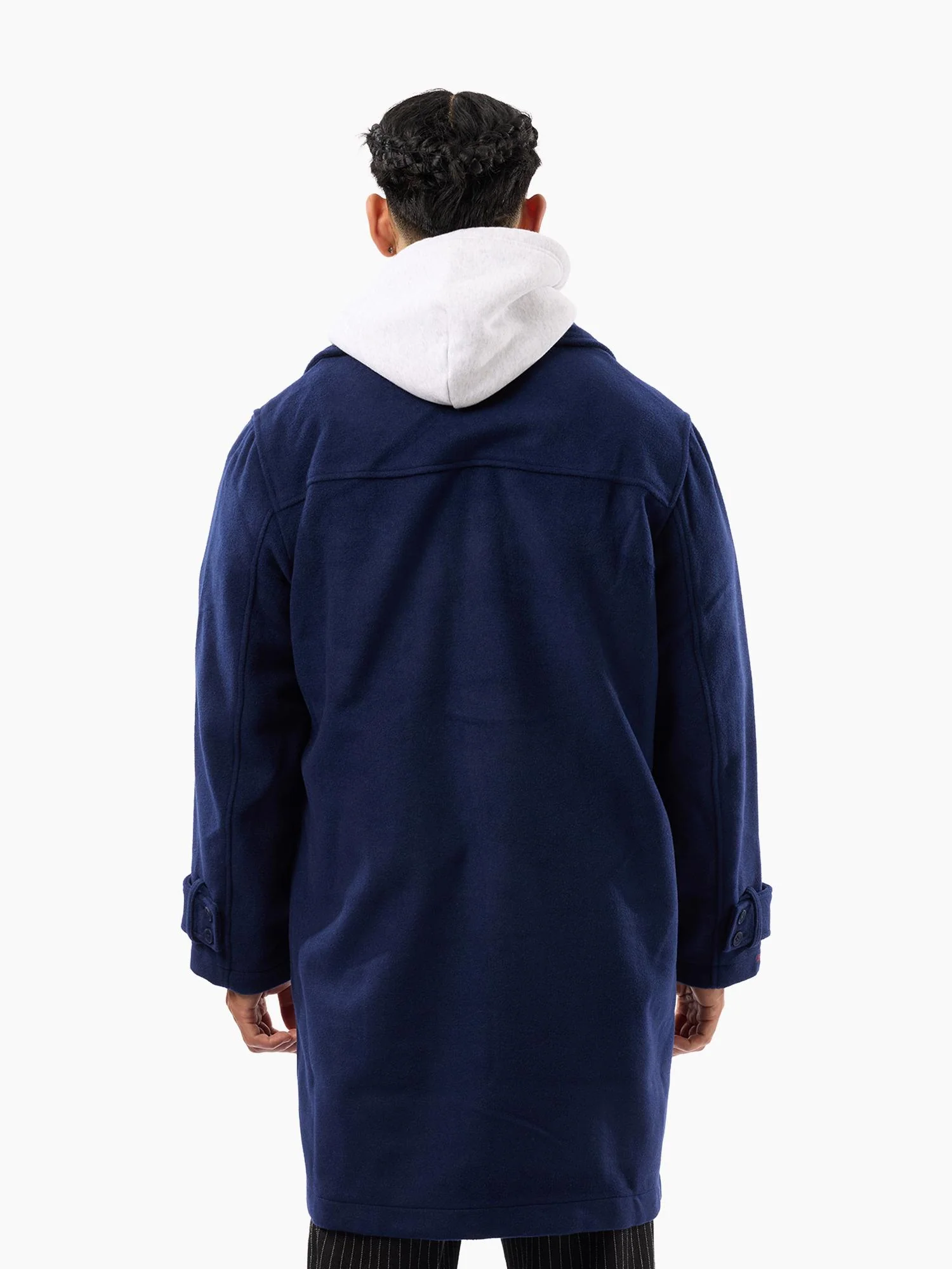 North Melbourne Kangaroos Throwback Duffle Coat - Image 4