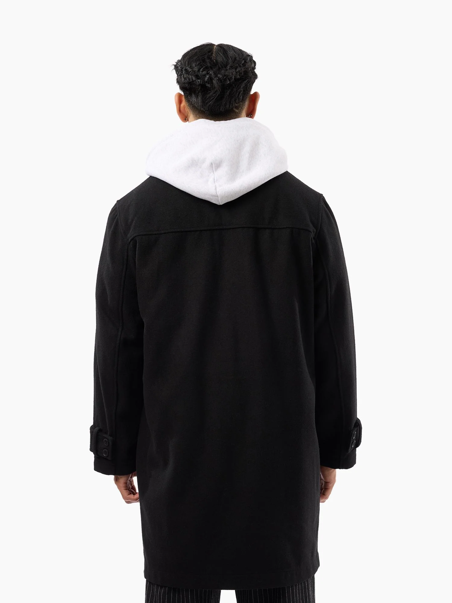 Collingwood Magpies Throwback Duffle Coat - Image 4